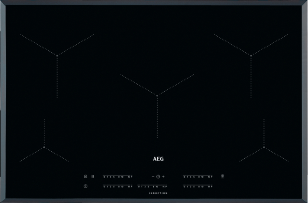 AEG IKE85431FB Kochfeld Induktion 80 cm autark
