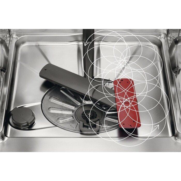 AEG FSE76738P Vollintegrierter-Geschirrspüler / Serie 7000 mit GlassCare / 60cm / WLAN-fähig / AirDry