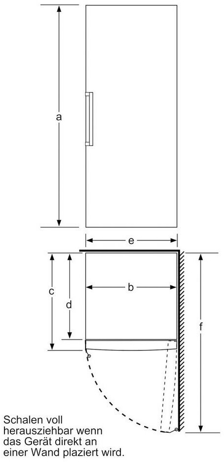 Bosch GSN54AWCV Stand Gefrierschrank, 70cm breit, 328l, NoFrost, VarioZone, Ice-Twister, weiß