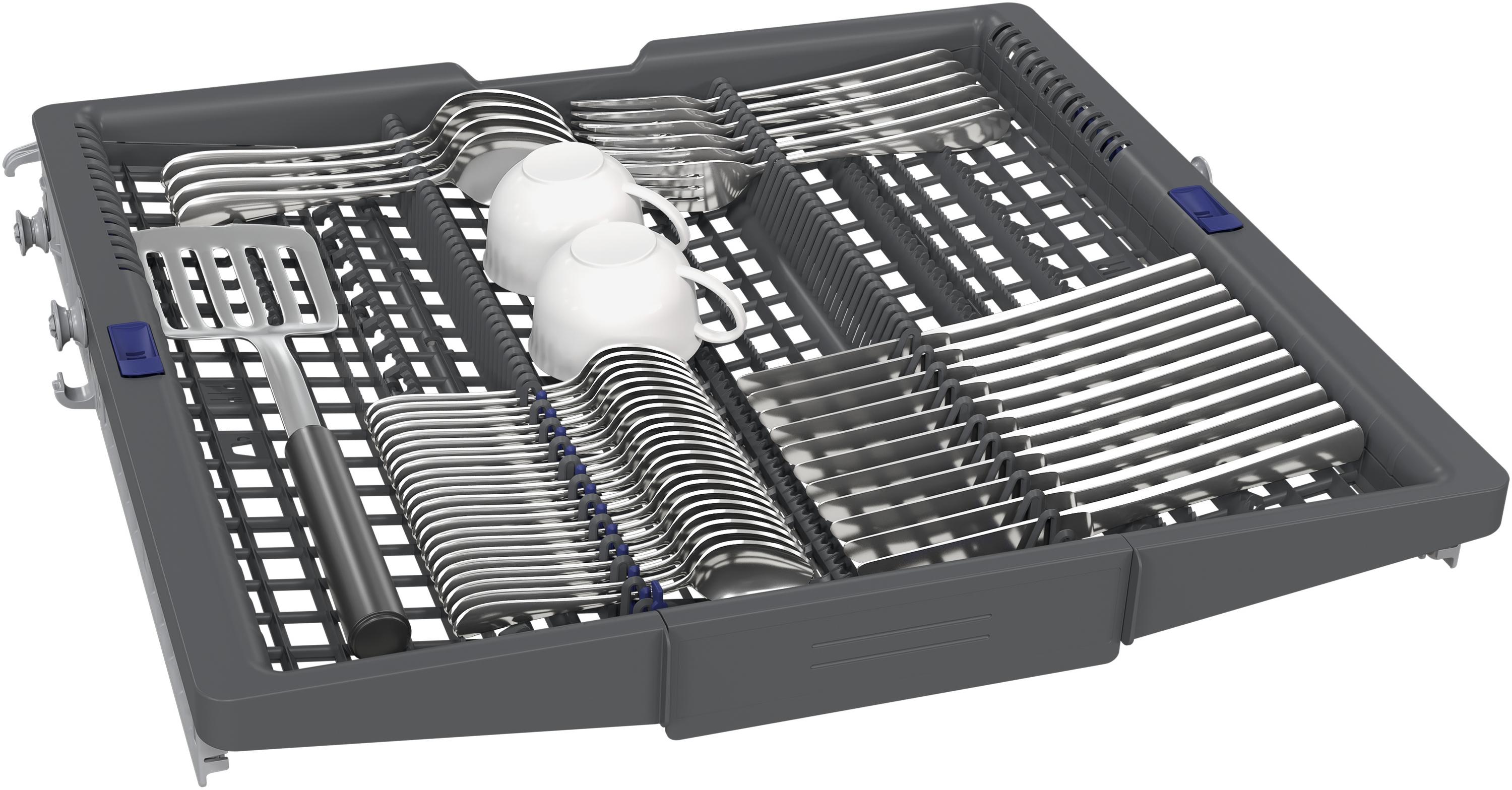 Siemens SN87TX00CE iQ700 Vollintegrierter Geschirrspüler, 60 cm breit, 14 Maßgedecke, aquaStop, Kindersicherung, VarioSchublade Pro, timeLight, emotionLight