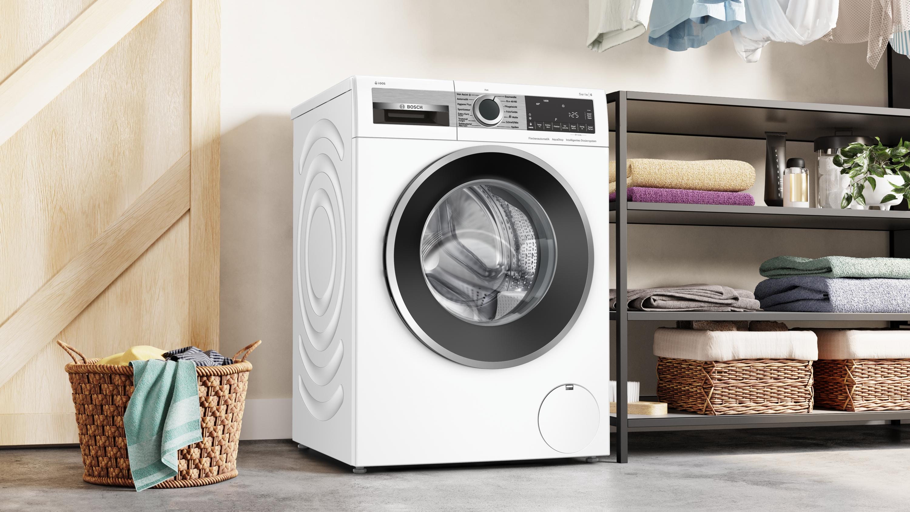 Bosch WGG244F40 Waschmaschine 9kg 1400U/min i-DOS IronAssist ActiveWaterPlus SpeedPerfect EEK:A