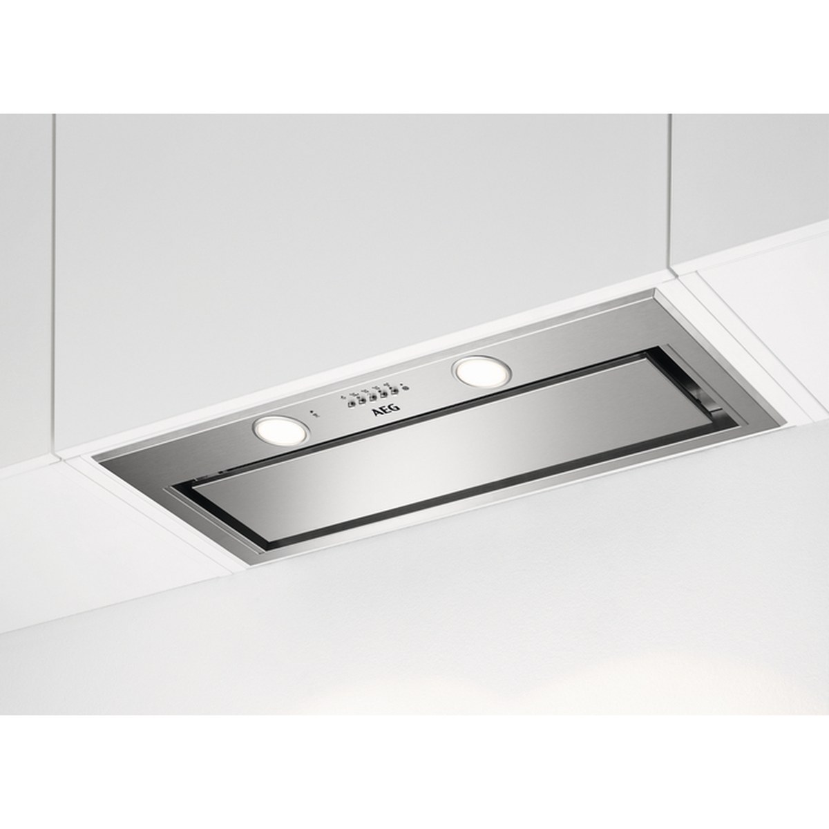 AEG DGE5861HM Lüfterbaustein Dunst Abzugshaube 80 cm Edelstahl, A