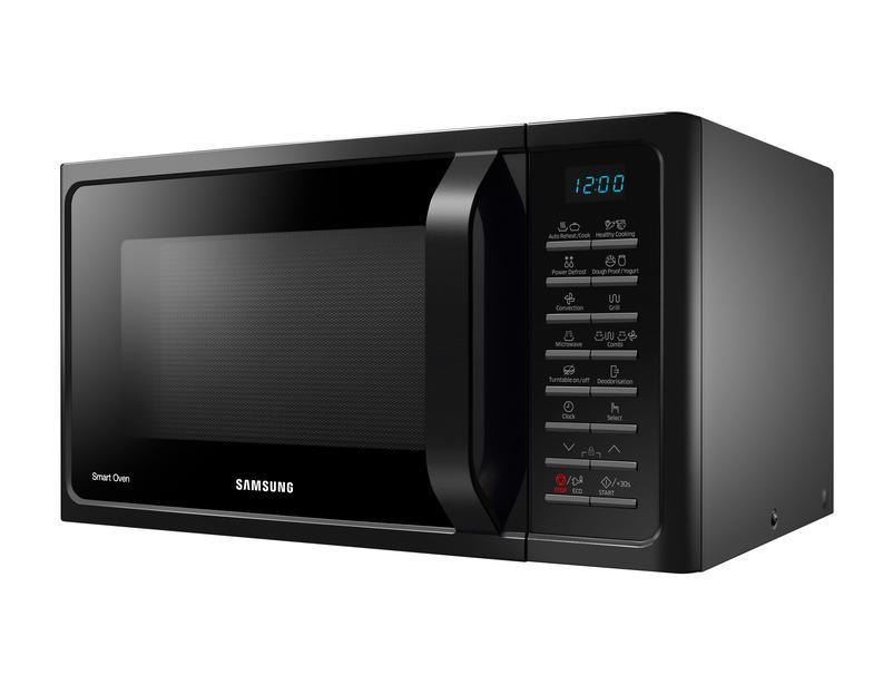 Samsung MC28H5015AK Mikrowelle Schwarz Kombi-Mikrowelle Arbeitsplatte 28 l 900 W