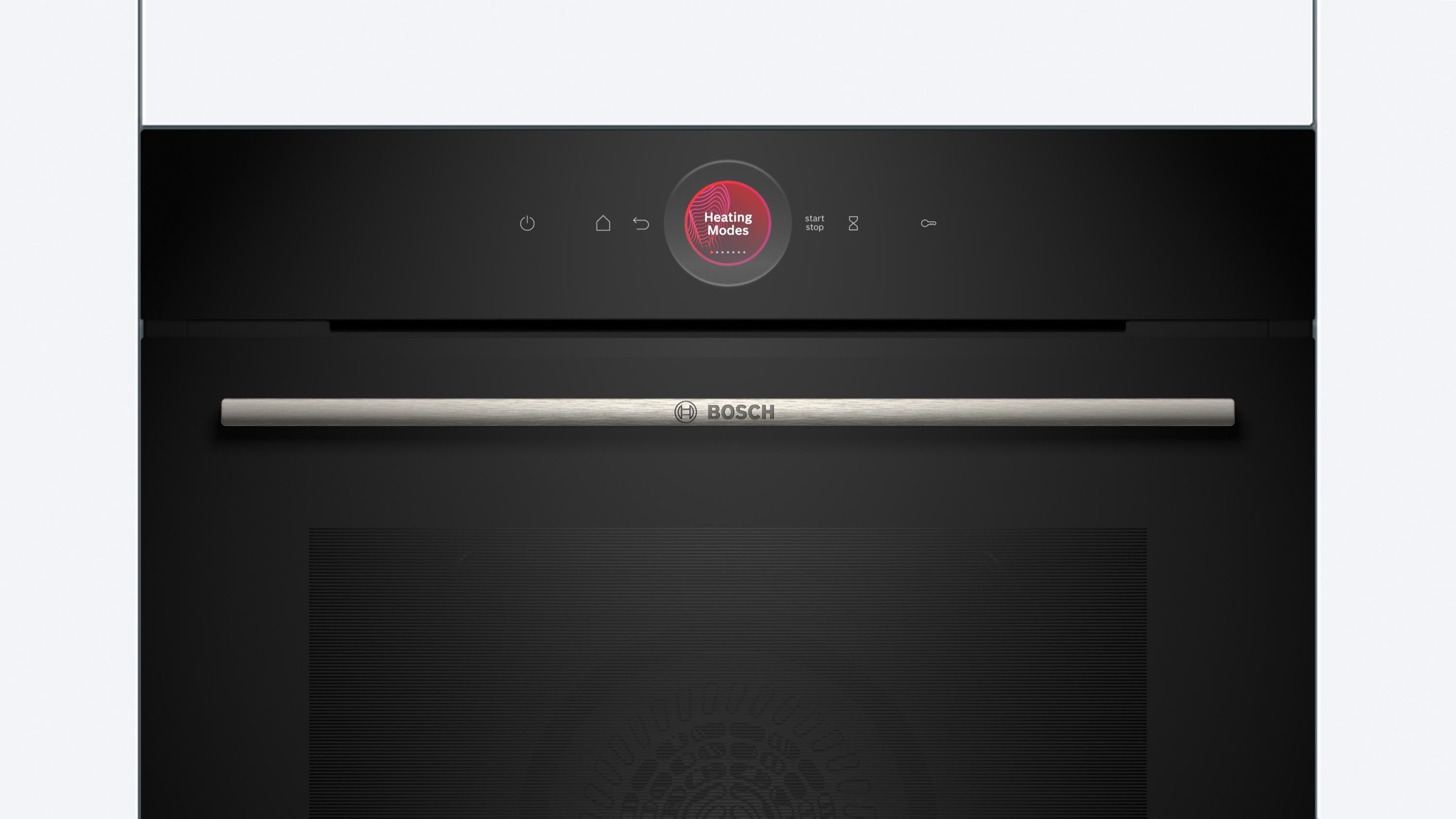 Bosch HBG7341B1 Serie 8 EEK: A+ Einbau-Backofen, 71l, Air Fry, Home Connect, schwarz