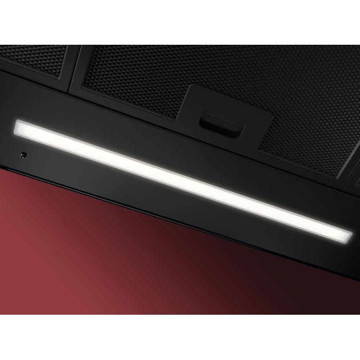 AEG NDB6791HB Wandmontiert Schwarz 600 m³/h