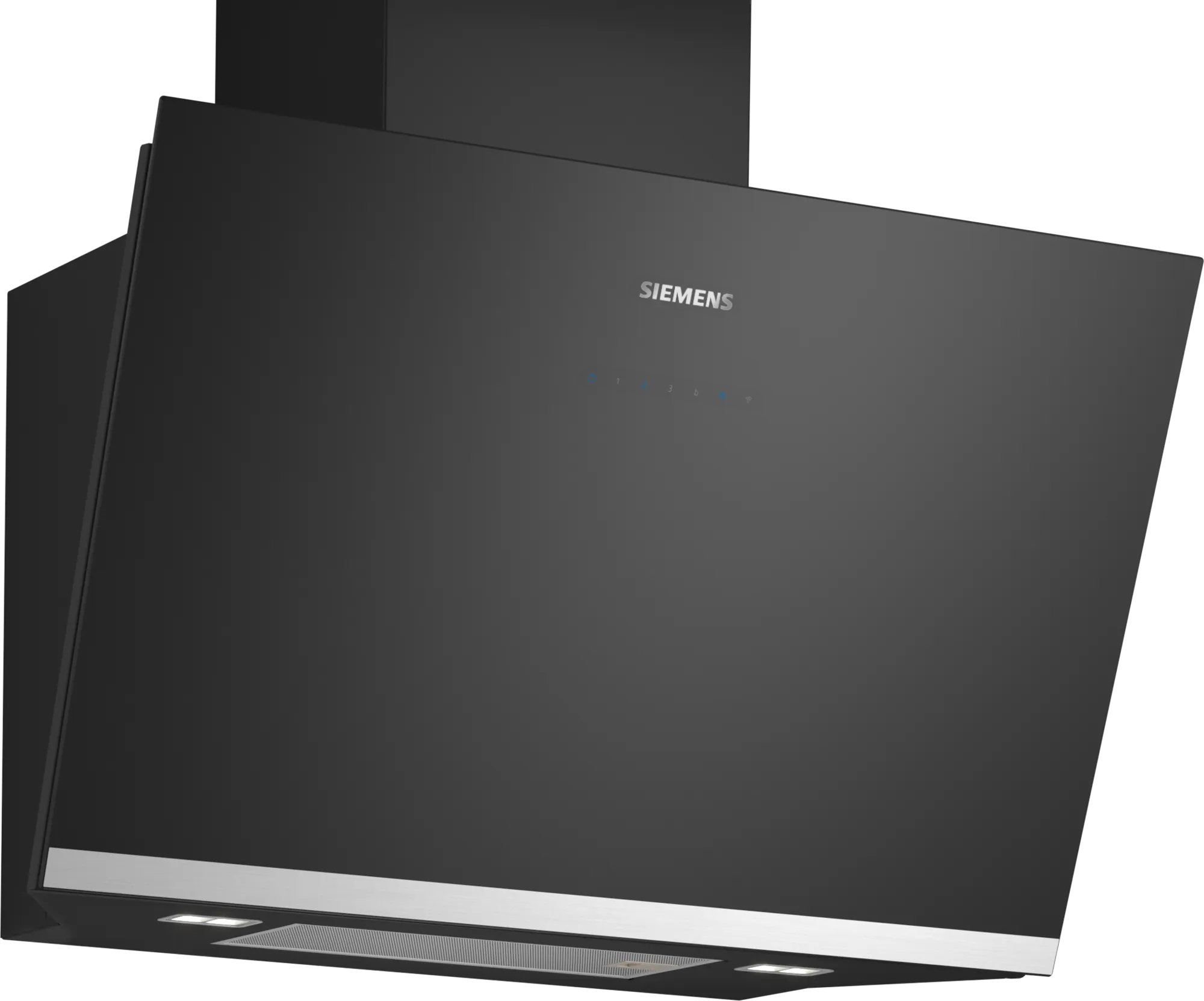 Siemens LC81KAN60 iQ500 Dunstabzugshaube Wandmontiert Schwarz, Edelstahl 432 m³/h A+