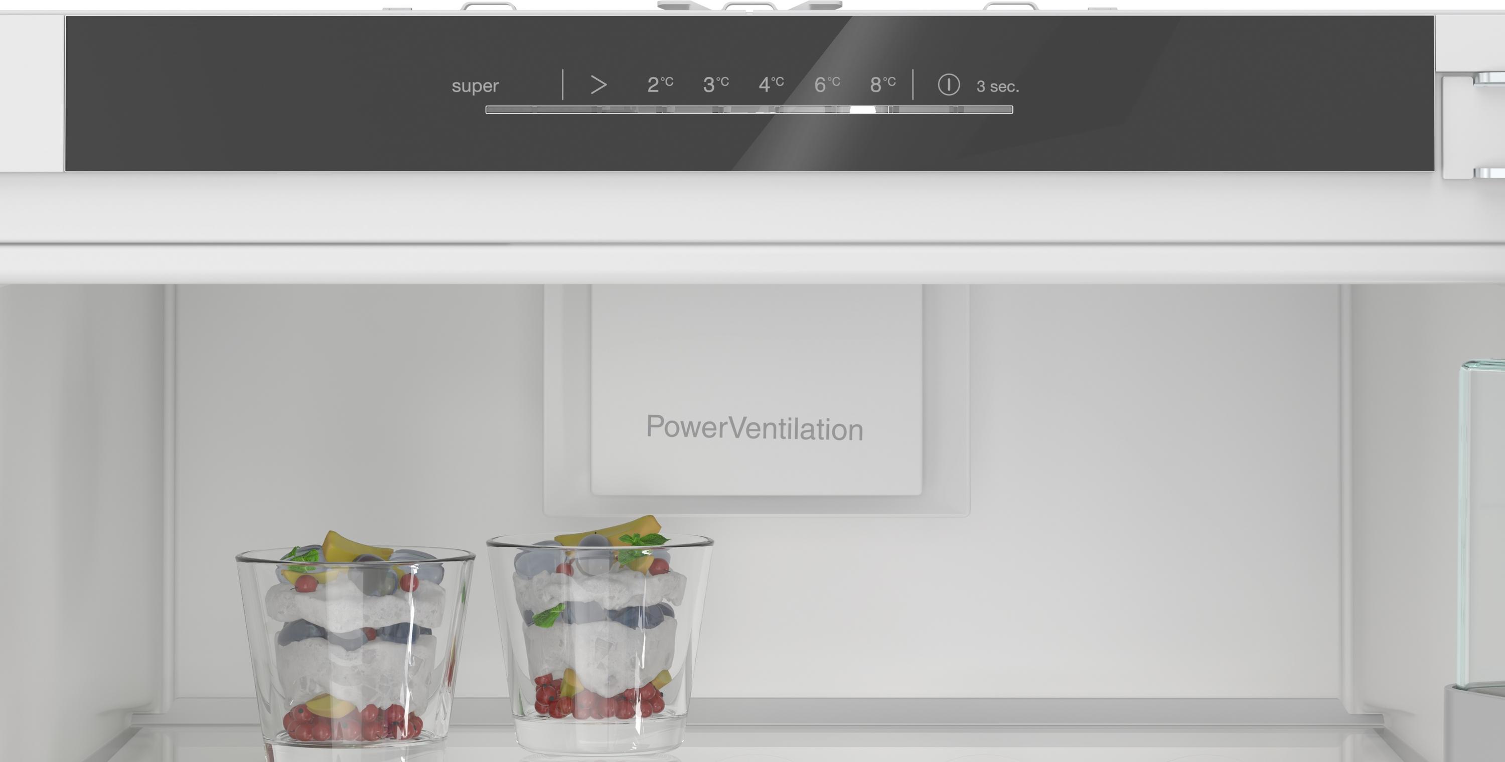 Siemens KI81RADD0 Einbaukühlschrank, Nischenhöhe 177,5 cm, Festtürtechnik, softClosing-Tür