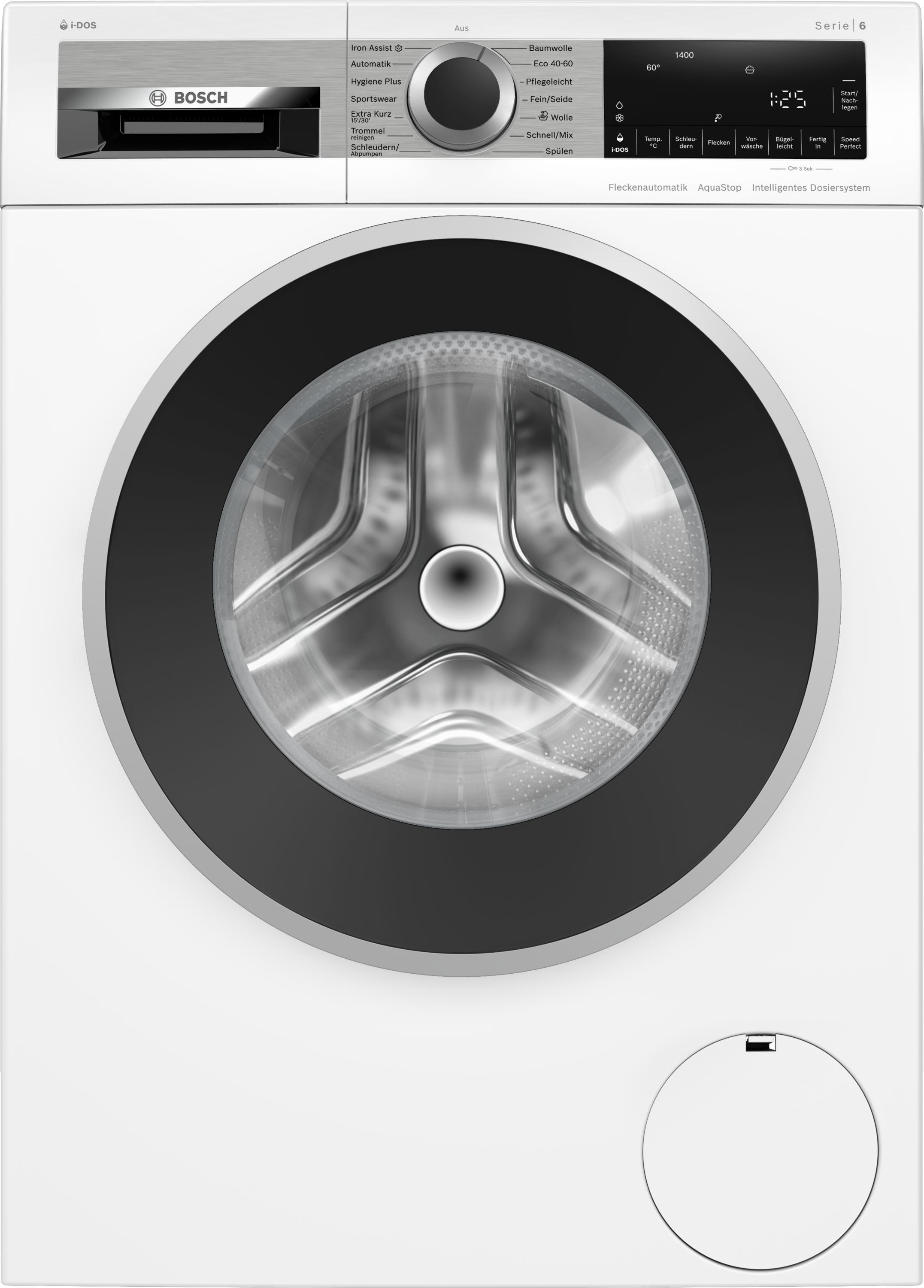 Bosch WGG244F40 Waschmaschine 9kg 1400U/min i-DOS IronAssist ActiveWaterPlus SpeedPerfect EEK:A