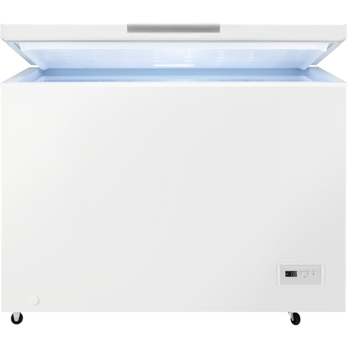 AEG AHB531D1LW Gefriertruhe / 308 L / LowFrost  / Temperaturalarm / Rollen, D