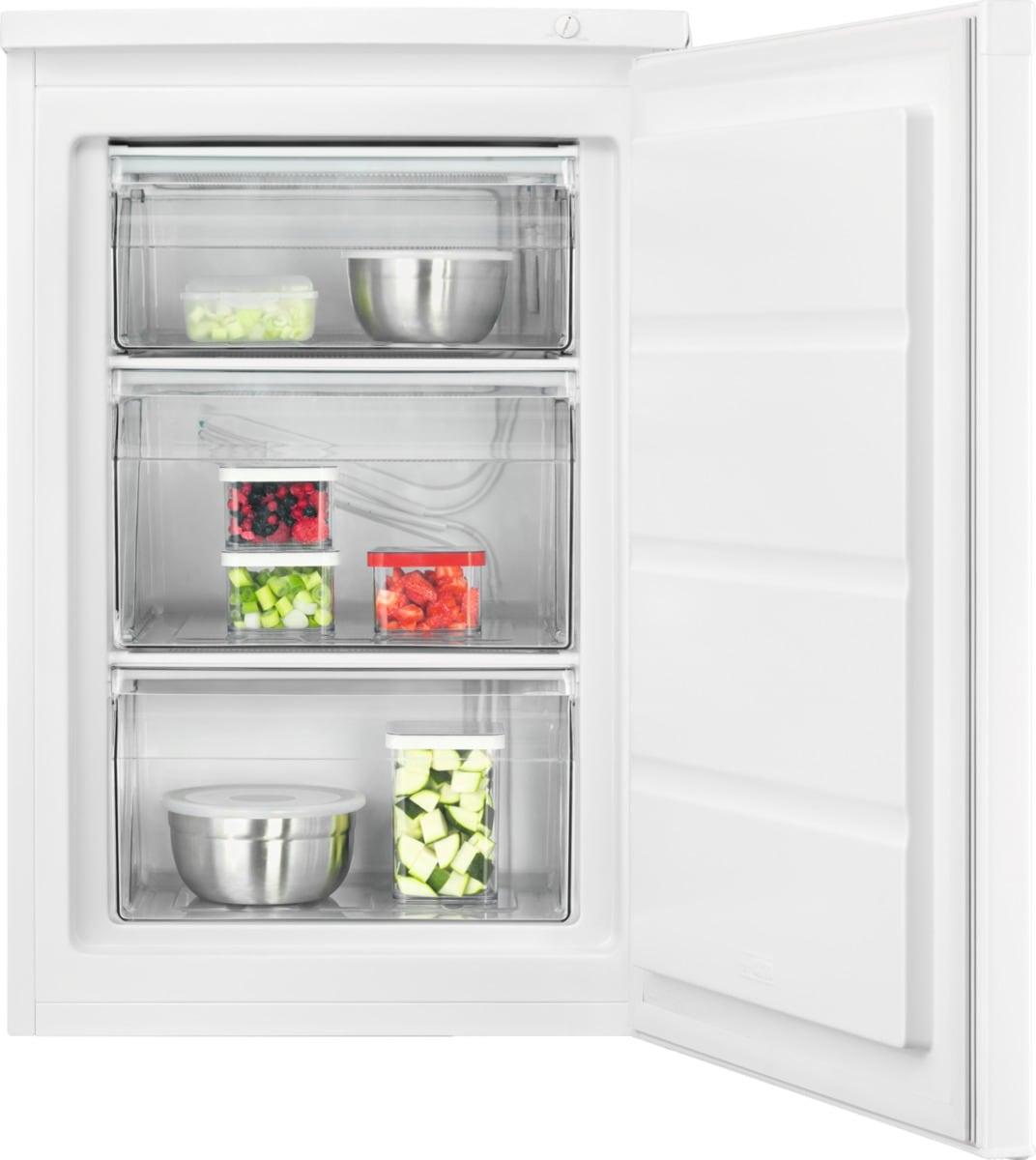 AEG ATB48E1AW Standgefrierschrank 85 Liter Breite 56 cm Höhe 84,5 cm Schnellgefrieren