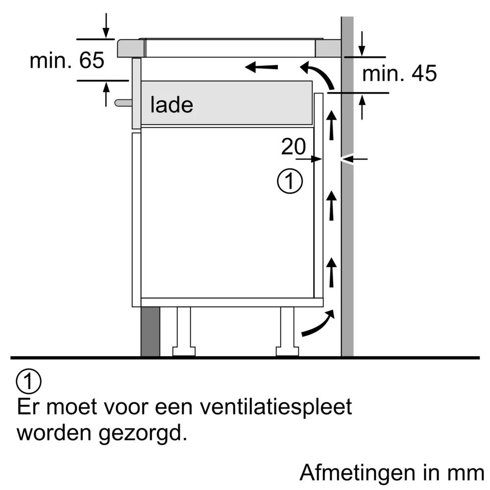 Bosch PVQ61CHB1E 60cm Induktionskochfeld 60 cm Mattschwarz, Rahmenlos