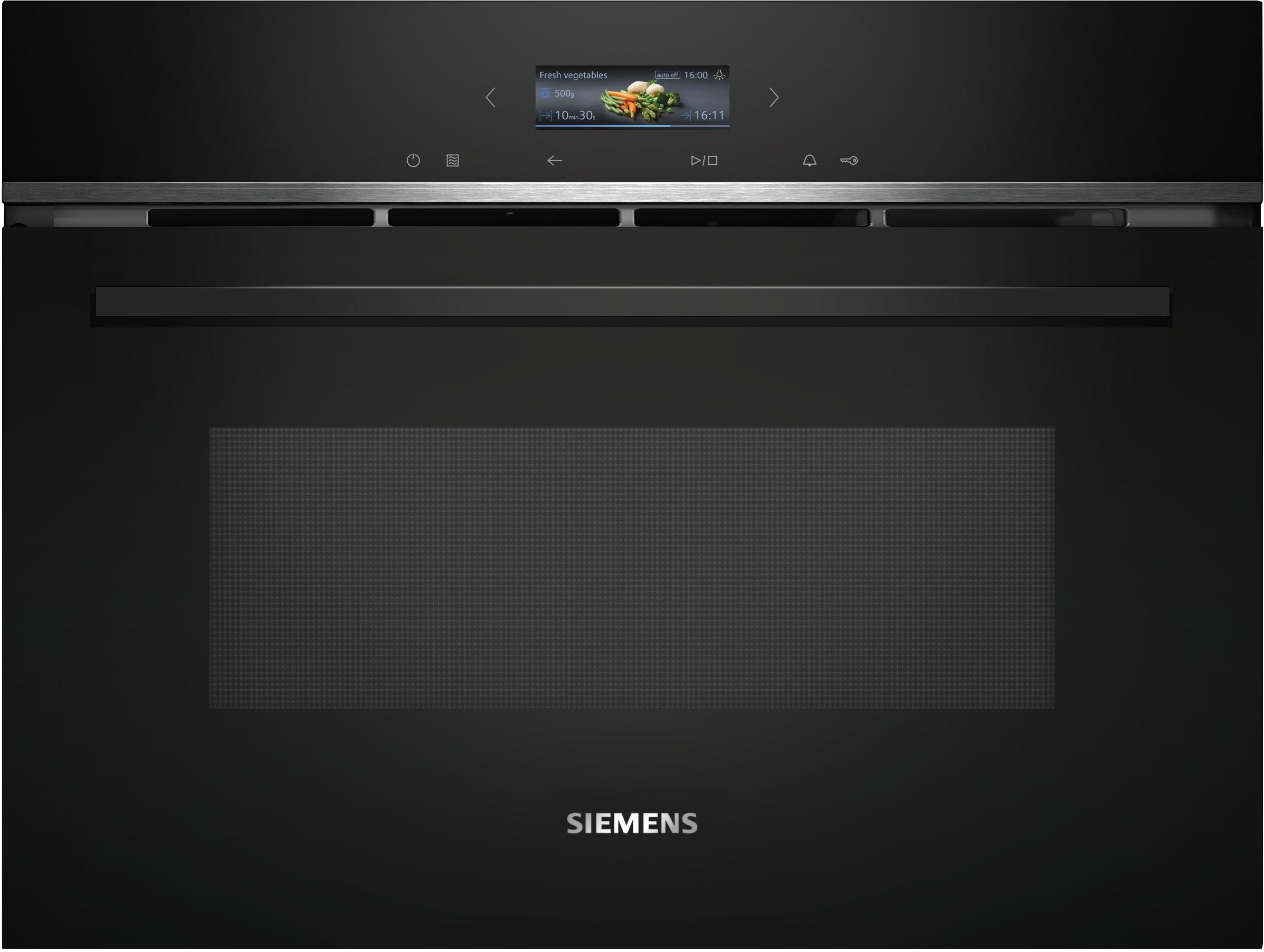 Siemens iQ700 CE732GXB1 Einbau-Mikrowelle 36 l 3100 W Schwarz
