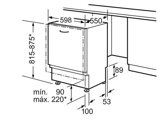 Bosch SMV41D10EU, Serie 4, Vollintegrierter Geschirrspüler, 60 cm