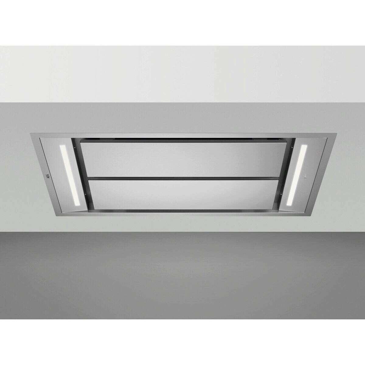AEG NDC7792SM Dunstabzugshaube Deckeneinbau Edelstahl 600 m³/h 90cm