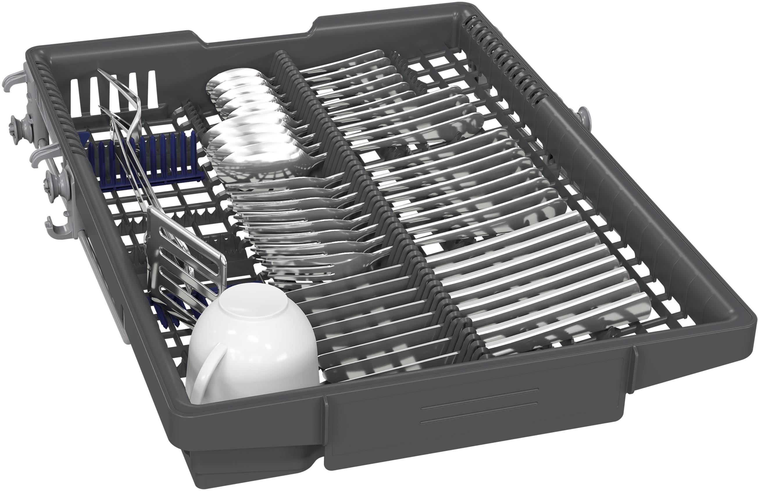 Siemens SR43ES25ME iQ300, Unterbau-Geschirrspüler, 45 cm, Gebürsteter Stahl