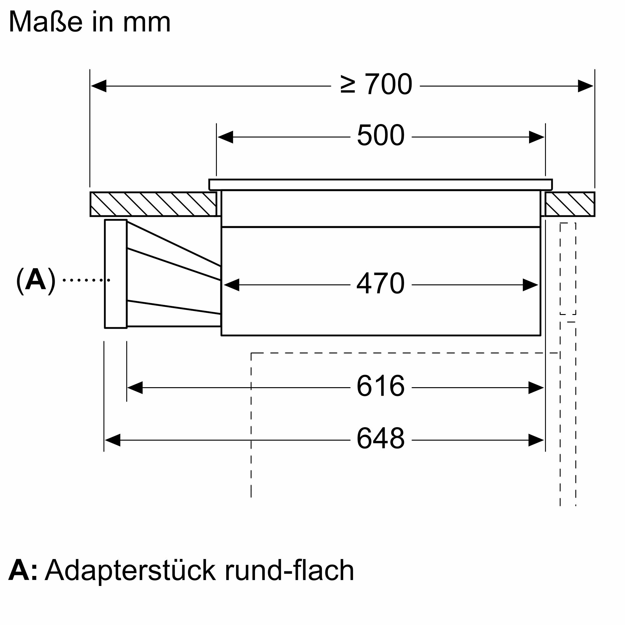 Siemens ED811BS16E iQ300 Induktionskochfeld mit Dunstabzug, 80cm breit, Rahmenlos aufliegend, schwarz