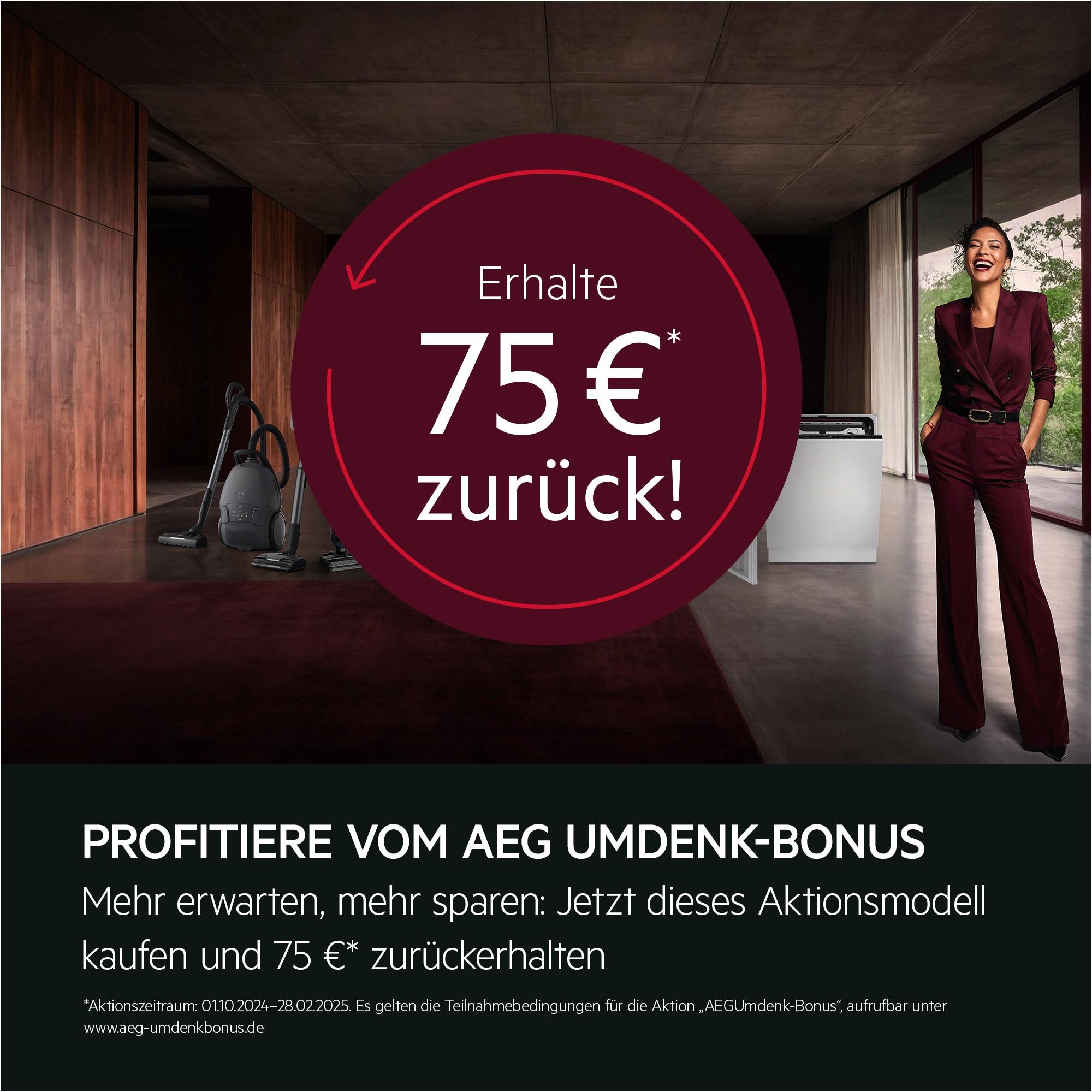 AEG LR8E80600 10 kg Frontlader Waschmaschine, 1600 U/Min, WiFi, UniversalDose Schublade, Mengenautomatik, LED-Display, weiß, A