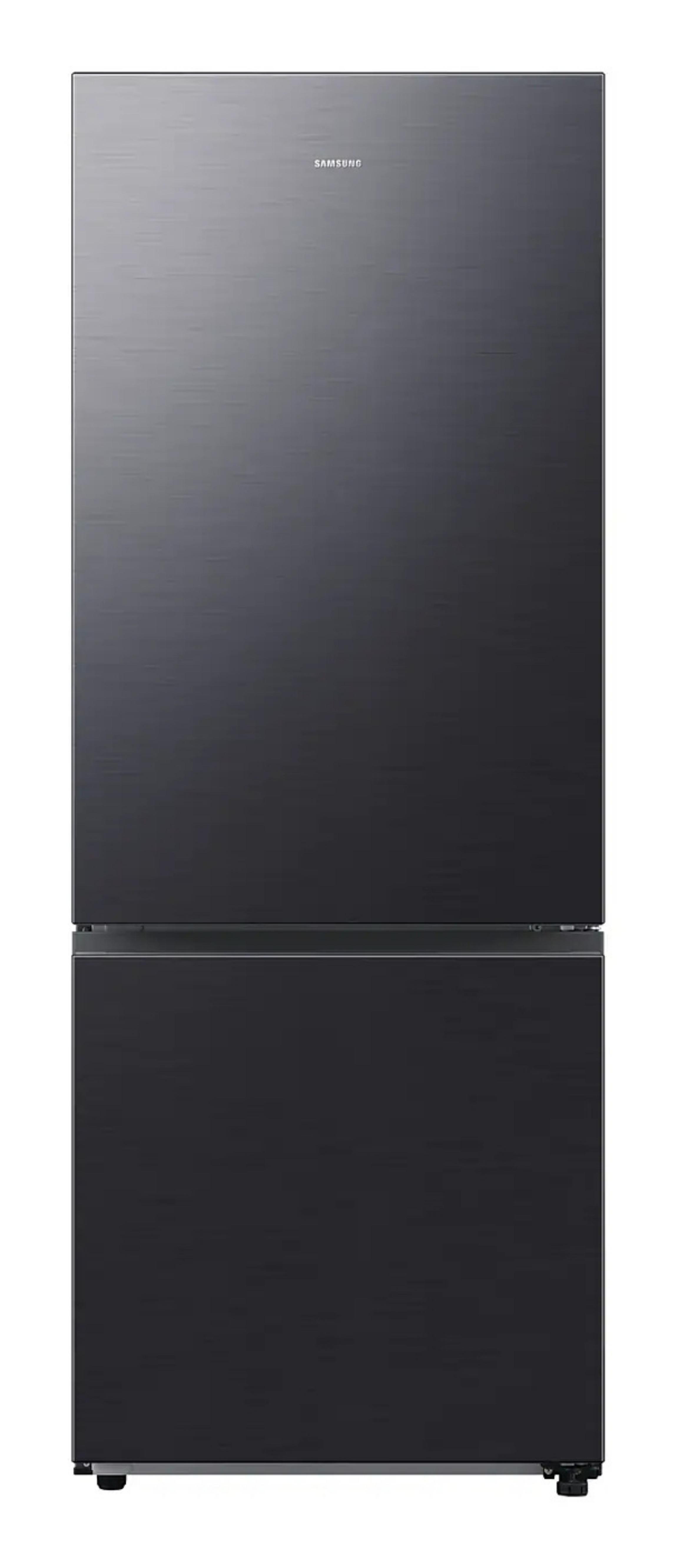 Samsung RB53DG706AB1EF Stand Kühl-Gefrierkombination 76 cm breit, 538 L, No Frost+, AI Energy Mode, Urlaubsschaltung, Twist Ice Maker, Premium Black Steel
