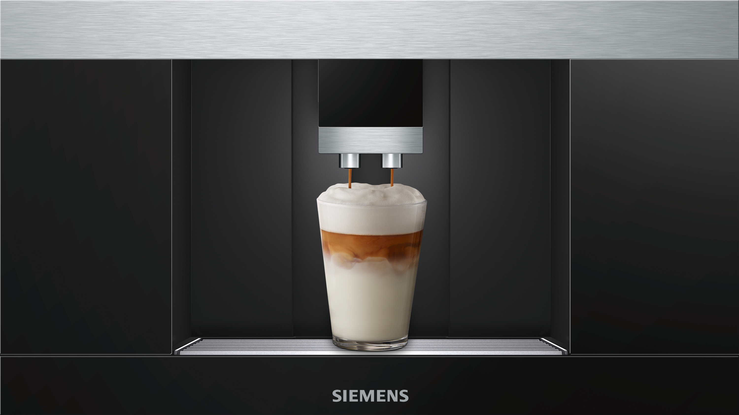 Siemens CT636LES6 Einbau Kaffeemaschine, 19 bar, Edelstahl, Homeconnect 