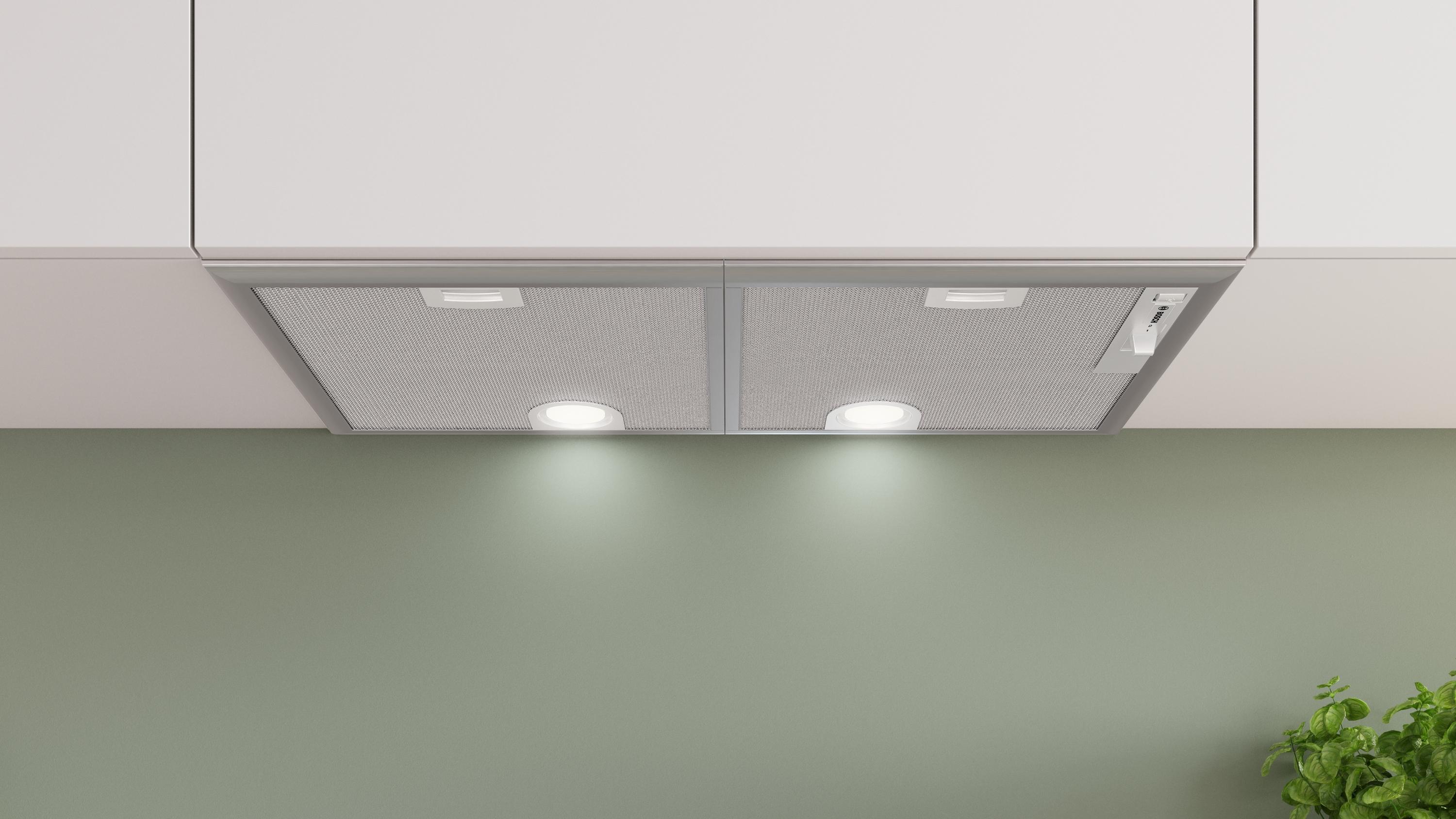 Bosch DHL755BM Serie 4, Lüfterbaustein, 75 cm, Silber, metallisch