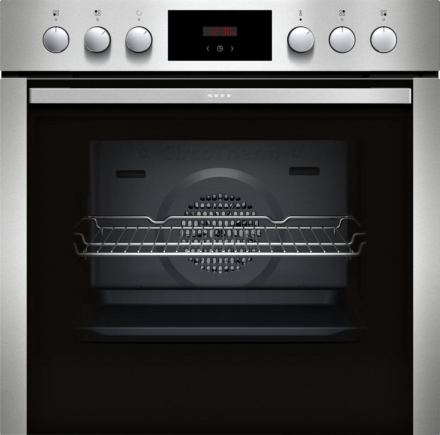 Neff EDX4I0 N30/N50 A+ Einbauherdset mit Induktionskochfeld (E1CCD2AN4 + M56SBF1L0), 60 cm breit, 71 L, Kinderischerung, Edelstahl