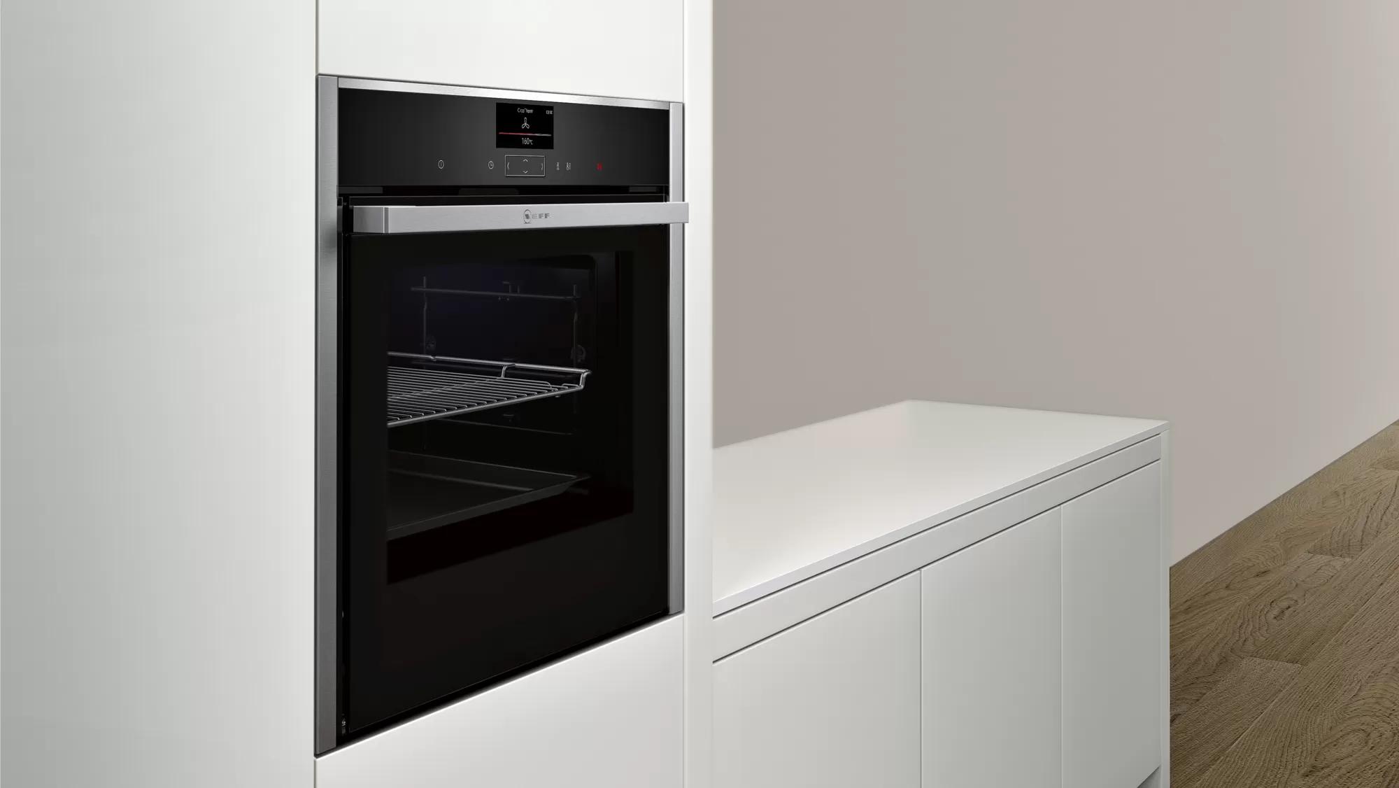 NEFF B57CS24H0 N90 Einbau - Backofen, Pyrolyse und Hydrolyse, A