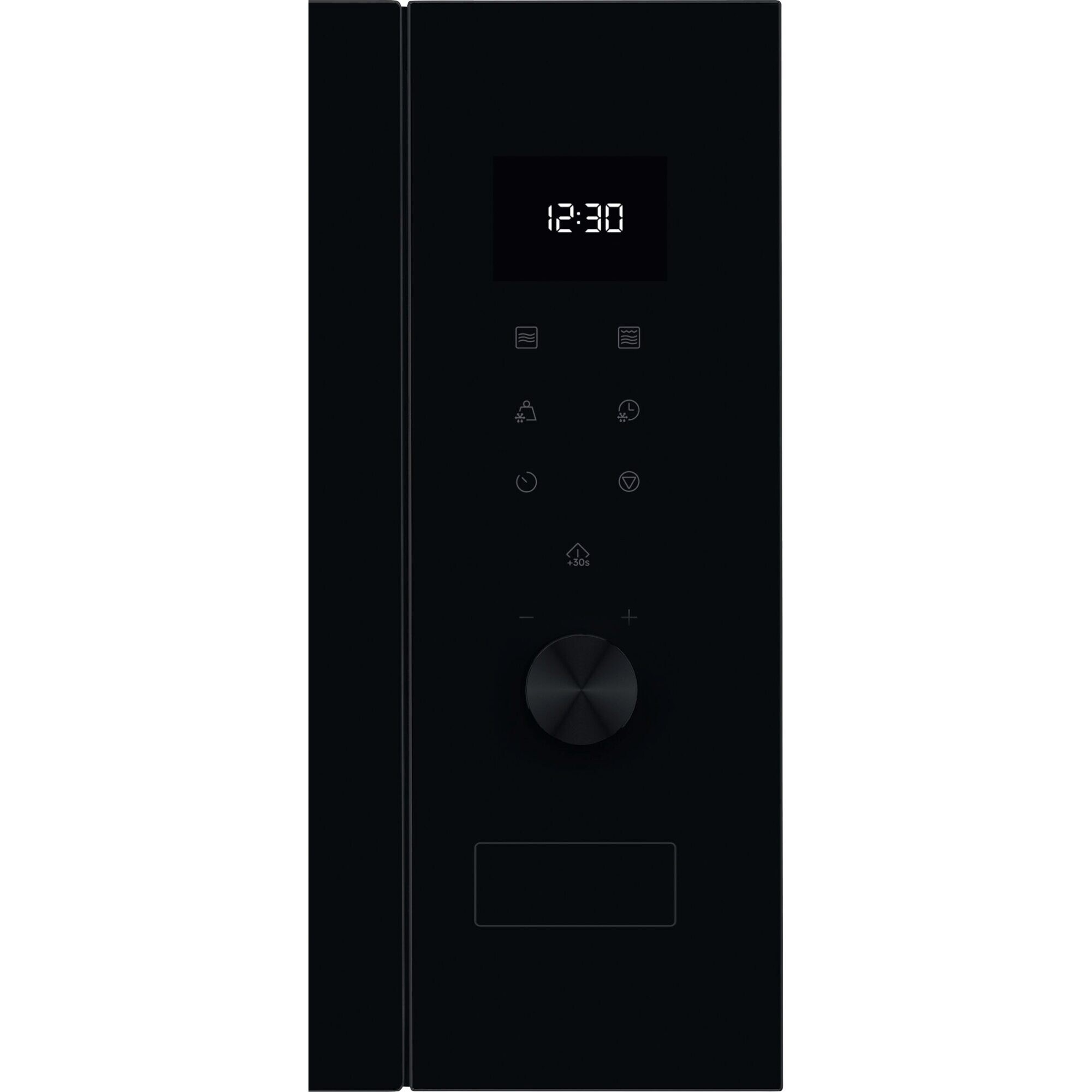 AEG OS5MG20EB Einbau-Mikrowelle, 20 l, 800 W, Grillfunktion, LED-Display, elektronische Öffnung, Anti-Fingerabdruck, schwarz