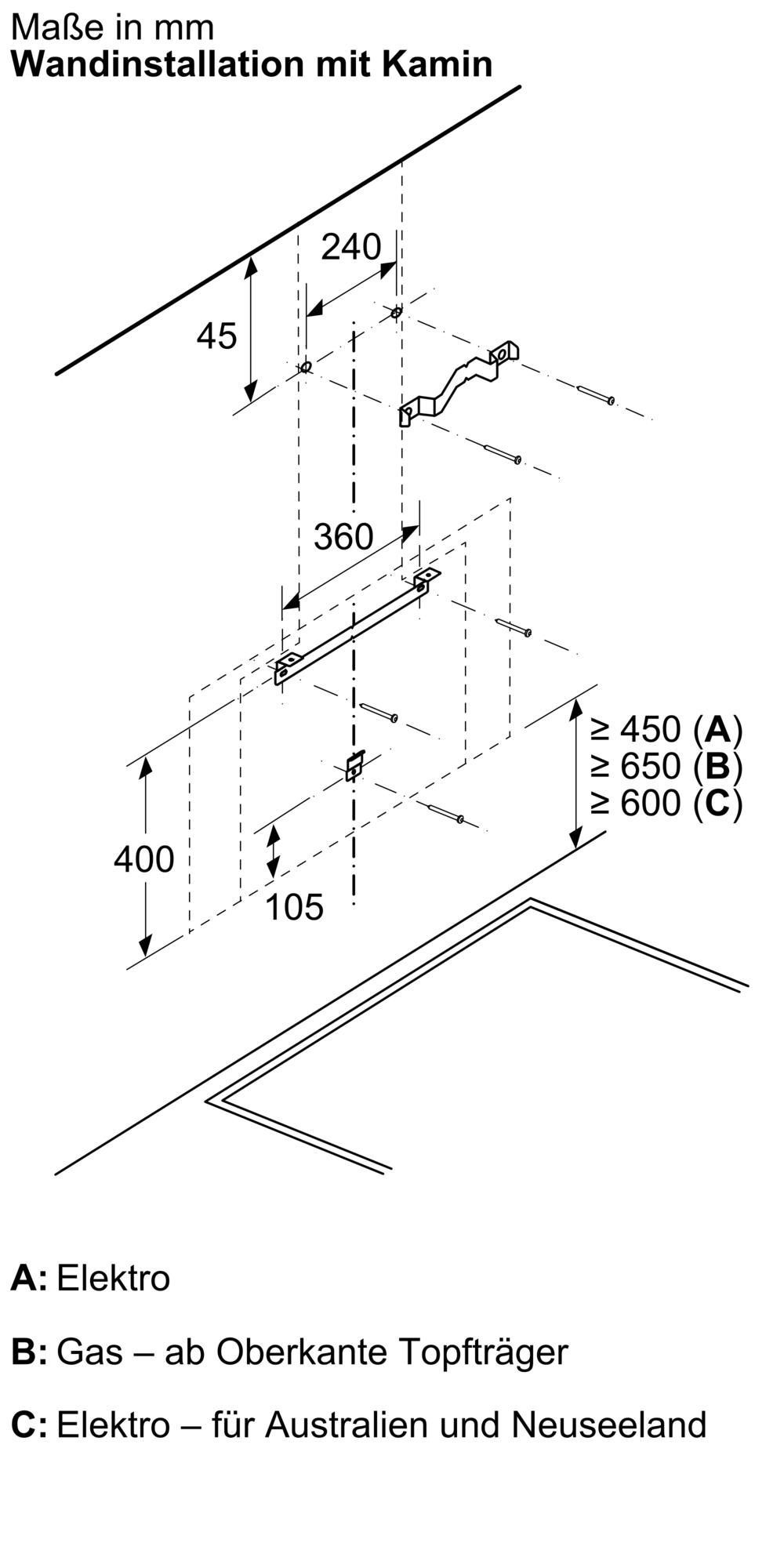 NEFF D98IPT2S0, N90, Smarte Wandesse, Dunstabzugshaube zur Wandmontage, 90 cm breit, Efficient Drive, Automatischer Luftsensor, Kochfeldbasierte Haubensteuerung, Touch Control