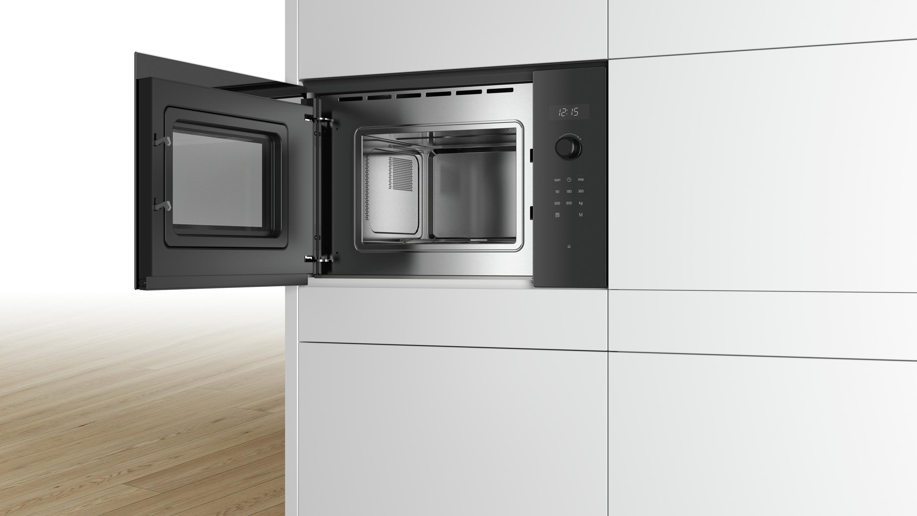 Bosch BFL524MB0 Serie 6 Einbau-Mikrowelle / 900 W /  Elektronische Türöffnung
