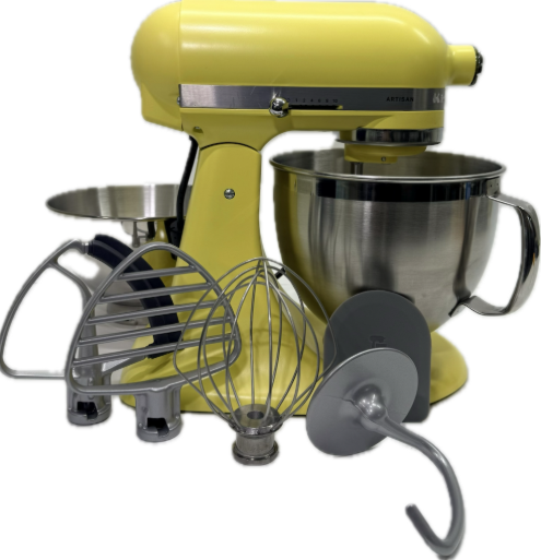 Kitchenaid 5KSM195PSEBT Küchenmaschine 4,7 Liter Yellow Butter