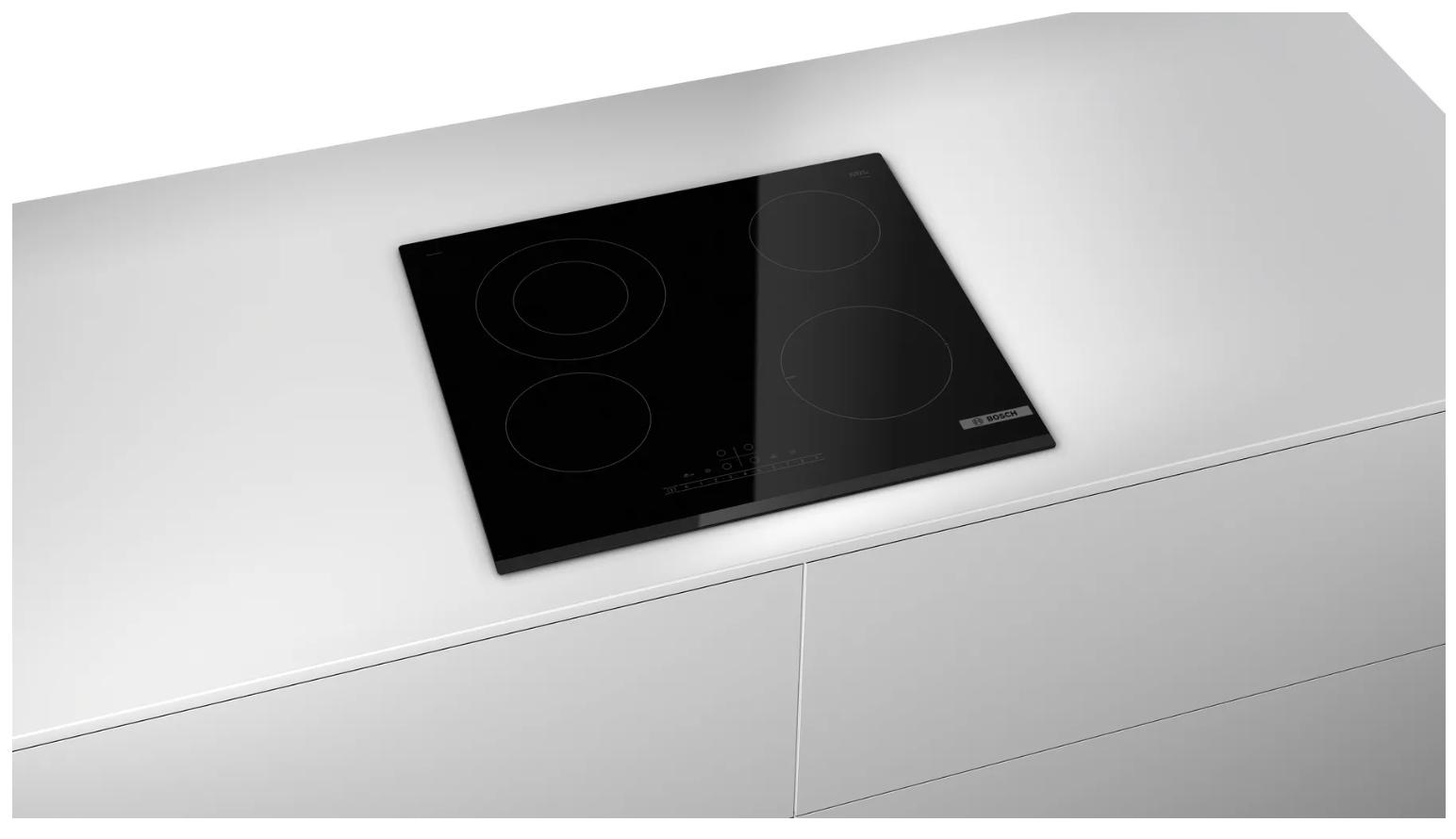 Bosch PKF631FP3E Serie 6– Glaskeramik-Kochfeld (autark), 60 cm schwarz