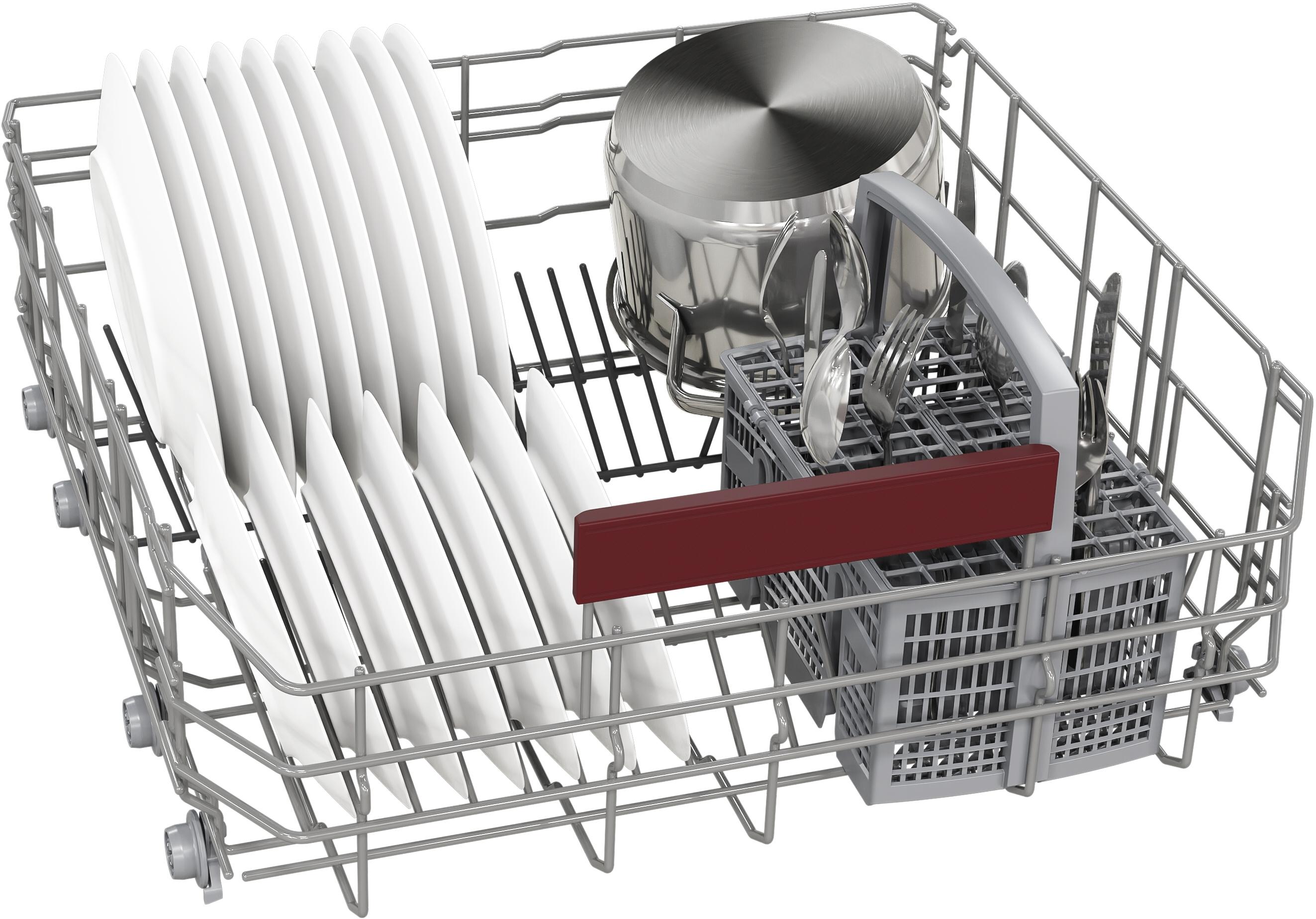 Neff S275EAX16E N 50, Geschirrspüler vollintegrierbar, 60 cm, XXL, VarioScharnier für besondere Einbausituationen