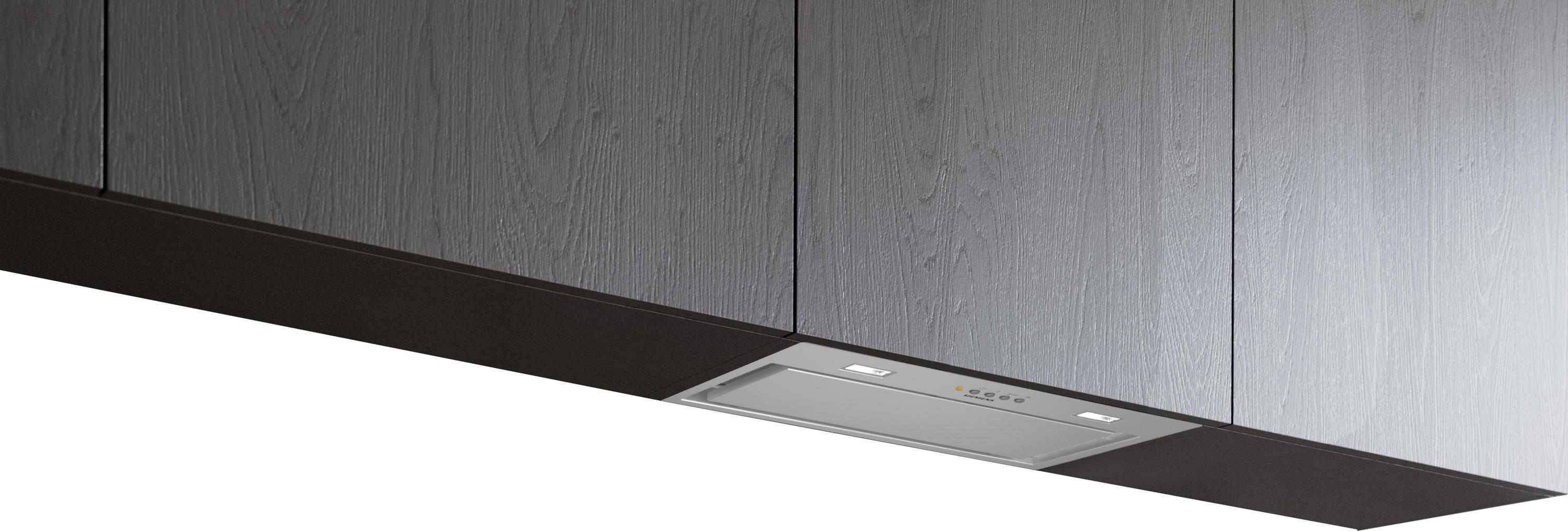 Siemens LB56NAC50 iQ500 Lüfterbaustein, 52 cm breit, Ab-/Umluft, LED-Beleuchtung, cleanAir Plus, Edelstahl, B