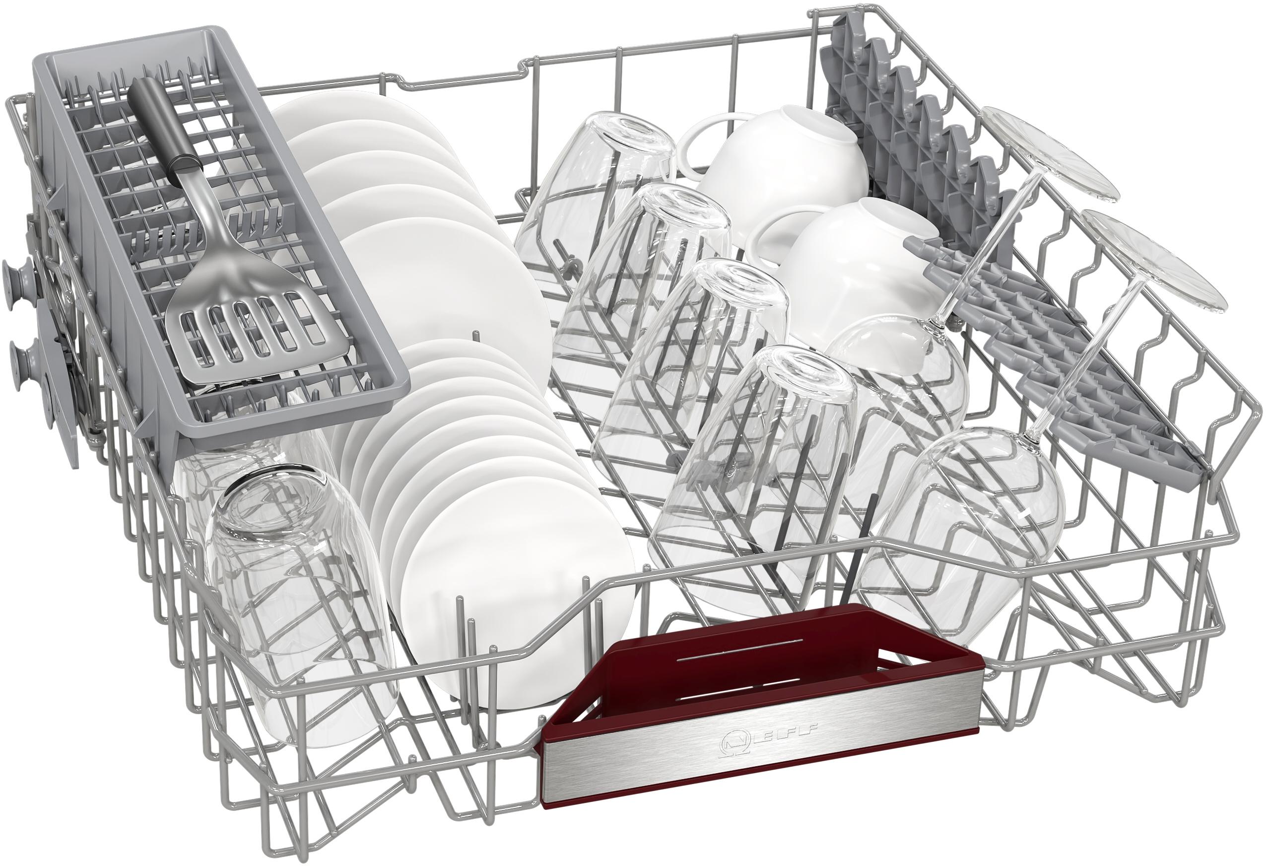 Neff S275EAX16E N 50, Geschirrspüler vollintegrierbar, 60 cm, XXL, VarioScharnier für besondere Einbausituationen
