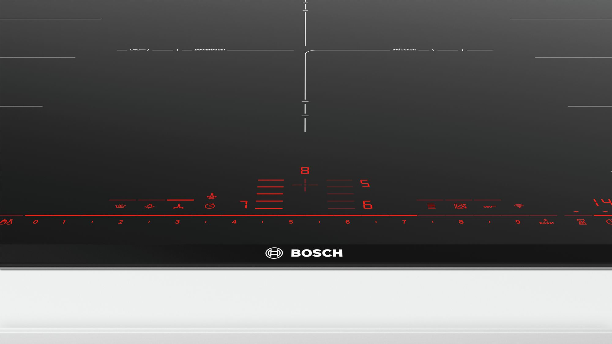 Bosch PXV975DV1E Serie 8 Induktions Kochfeld, Glaskeramik, 90 cm breit