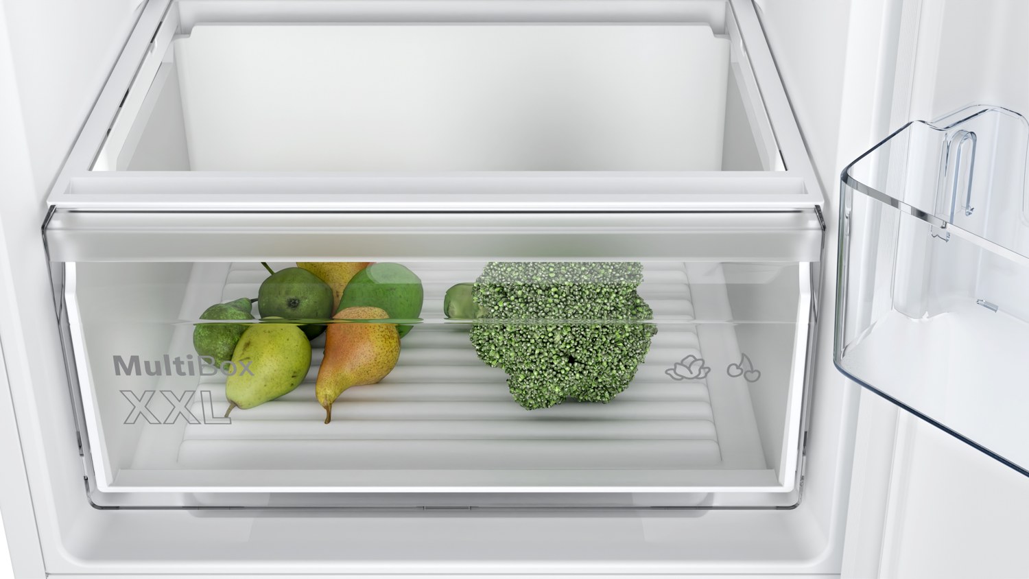 Bosch KIN86NSE0 Einbau Kühl-Gefrierkombination, Nischenhöhe 178cm, 310L, Schleppscharnier, NoFrost, Super Gefrieren, Eco Airflow