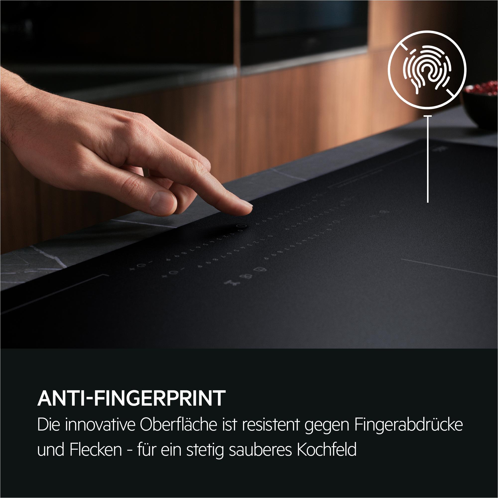 AEG TII84B0FFZ SaphirMatt® Autarkes Induktionskochfeld Hob²Hood 80 cm