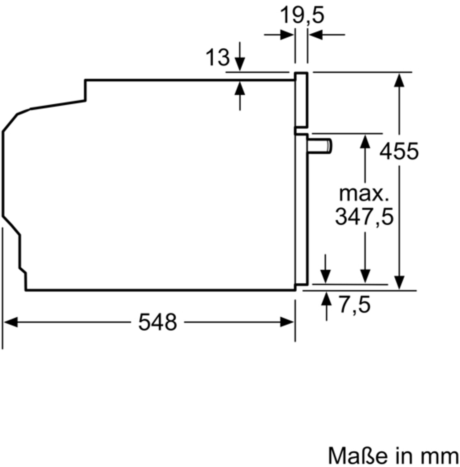 Bosch CBG7341B1 Serie 8 Einbau-Kompaktbackofen, 60cm breit, 47l, Home Connect, Air-Fry, schwarz, A