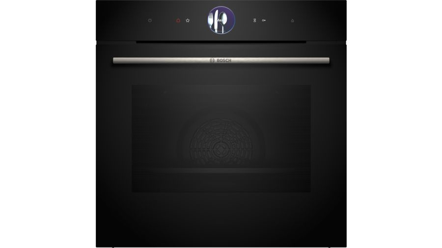 Bosch HSG7361B1 Serie 8 Einbau-Dampfbackofen, 60cm breit, 71 Liter, Air Fry, Dampf-Funktion Plus, Heißluft sanft, schwarz, A Bosch HSG7361B1 Serie 8 Einbau-Dampfbackofen, 60cm breit, 71 Liter, Air Fry, Dampf-Funktion Plus, Heißluft sanft, schwarz, A