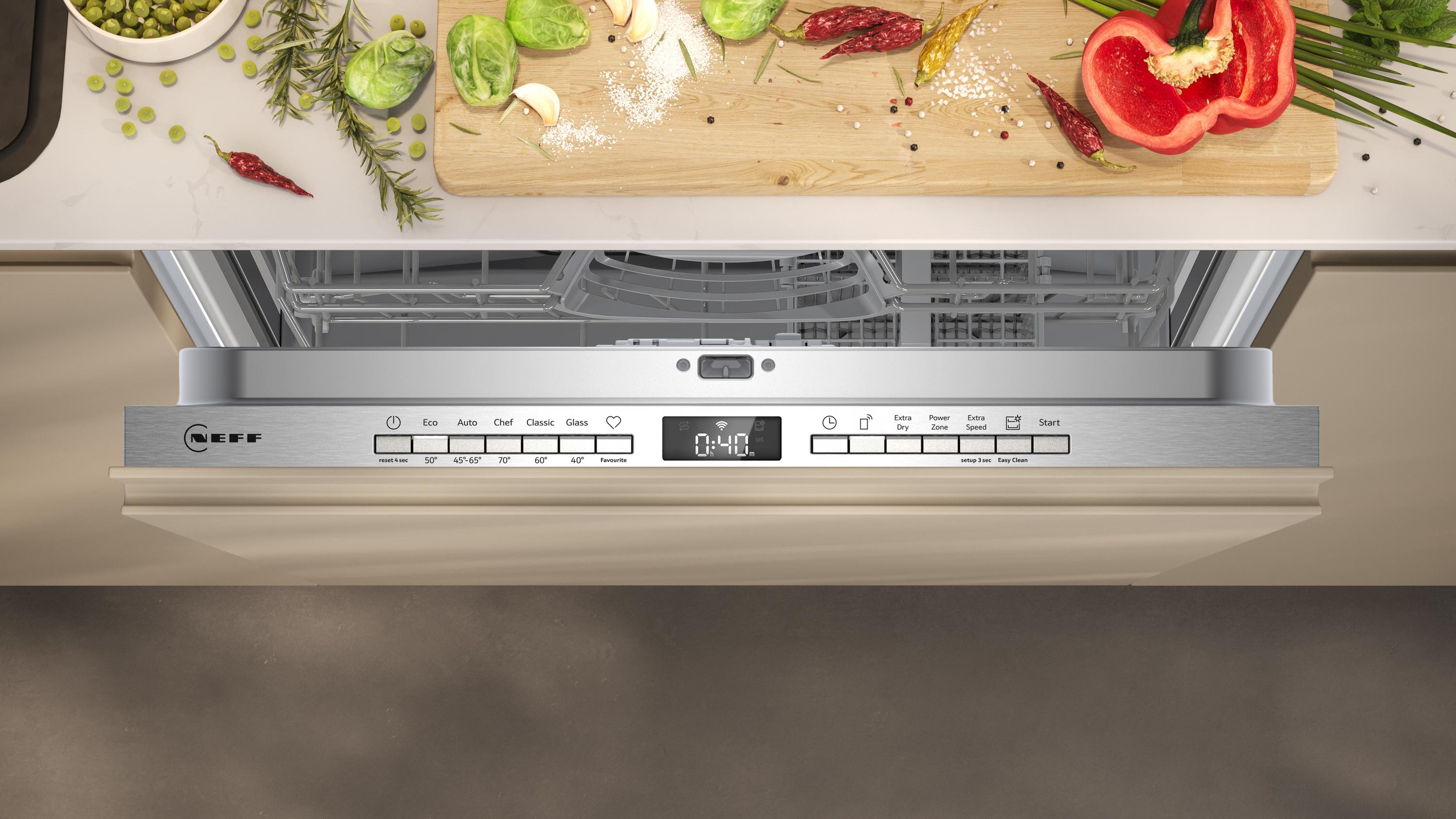 Neff S155HTX06E N 50, Geschirrspüler vollintegrierbar, 60 cm