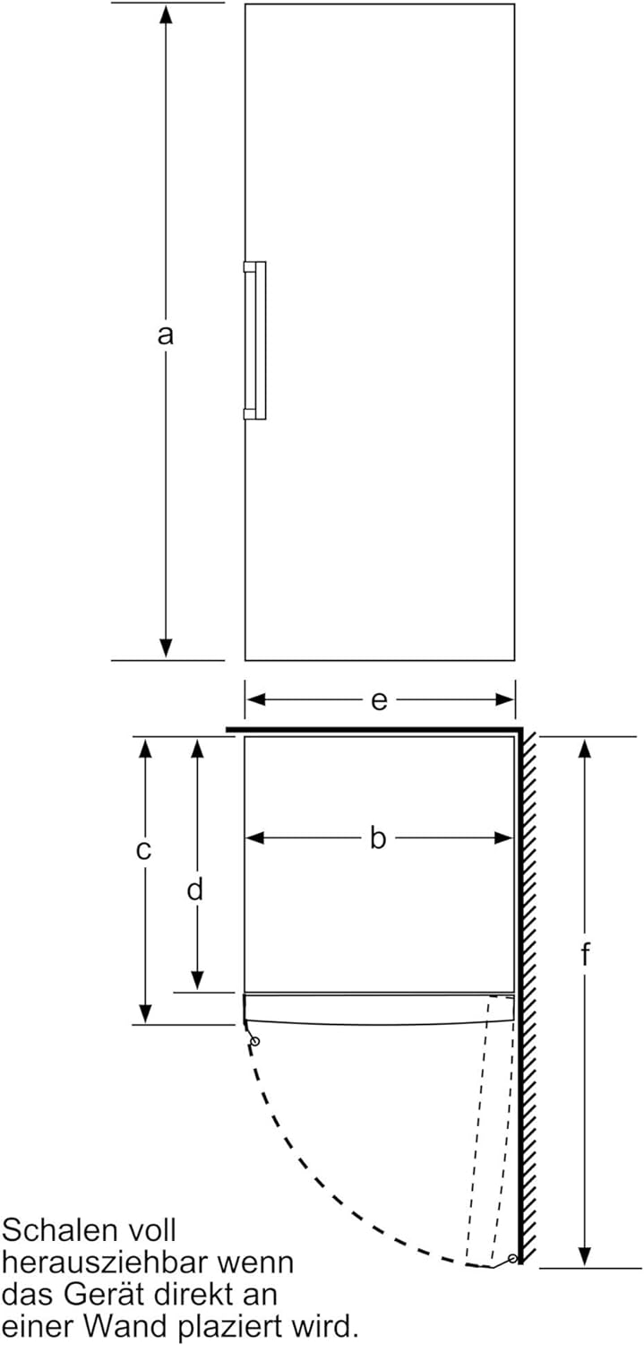 Bosch GSN58AWCV Stand Gefrierschrank, 70cm breit, 366l, NoFrost, VarioZone, Ice-Twister, weiß, C
