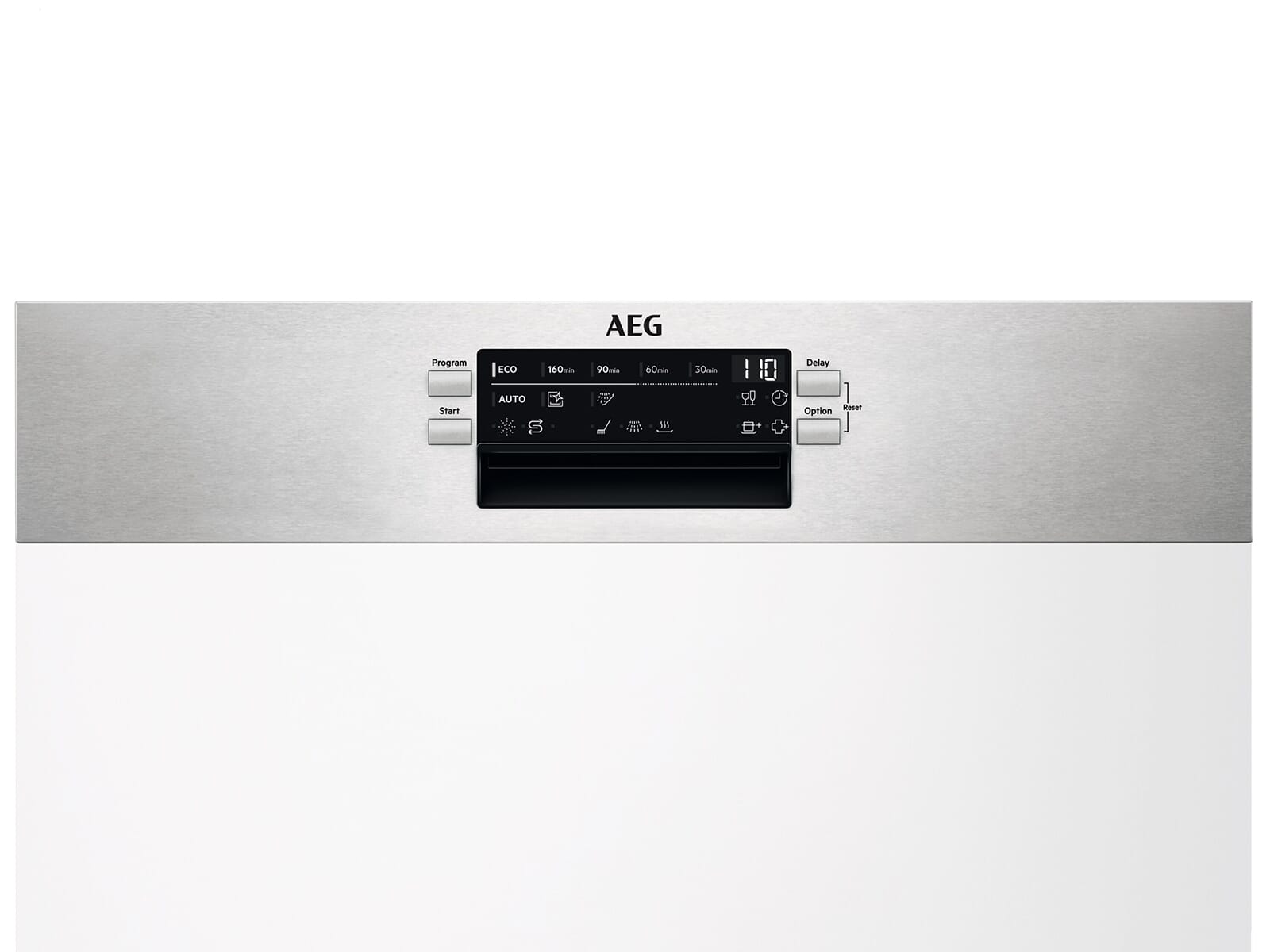 AEG FEB52620ZM Teilintegrierbarer Einbau Geschirrspüler Spülmaschine, E
