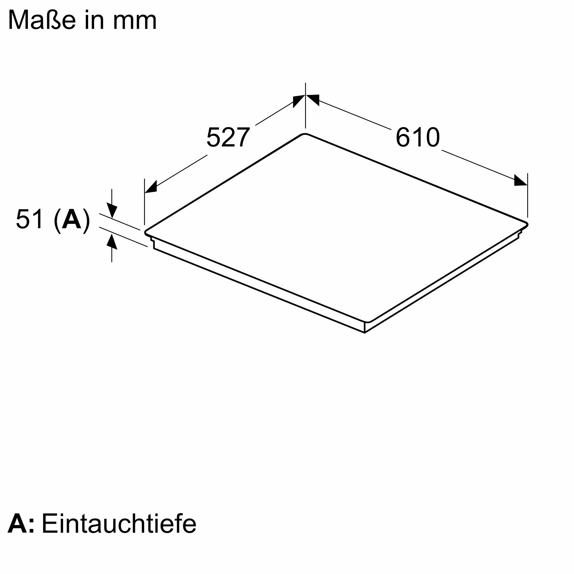 Neff T66TTX4L0 N90 Autarkes Induktionskochfeld, 61 cm breit, Glaskeramik, Twist Pad, 17 Leistungsstufen, Power Boost, Home Connect