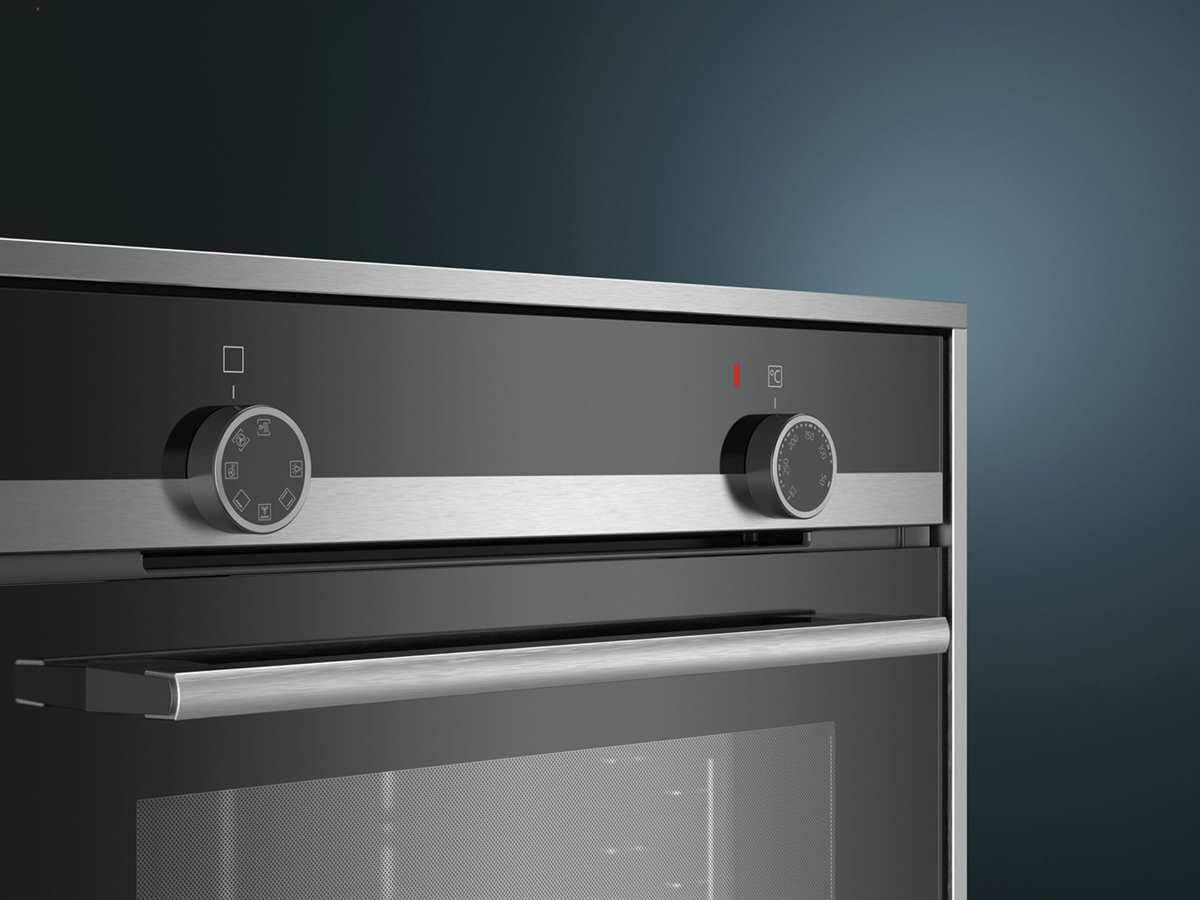 Siemens HB510ABR1 Einbau-Backofen, 71l, 60 cm breit, Schnellaufheizung, A