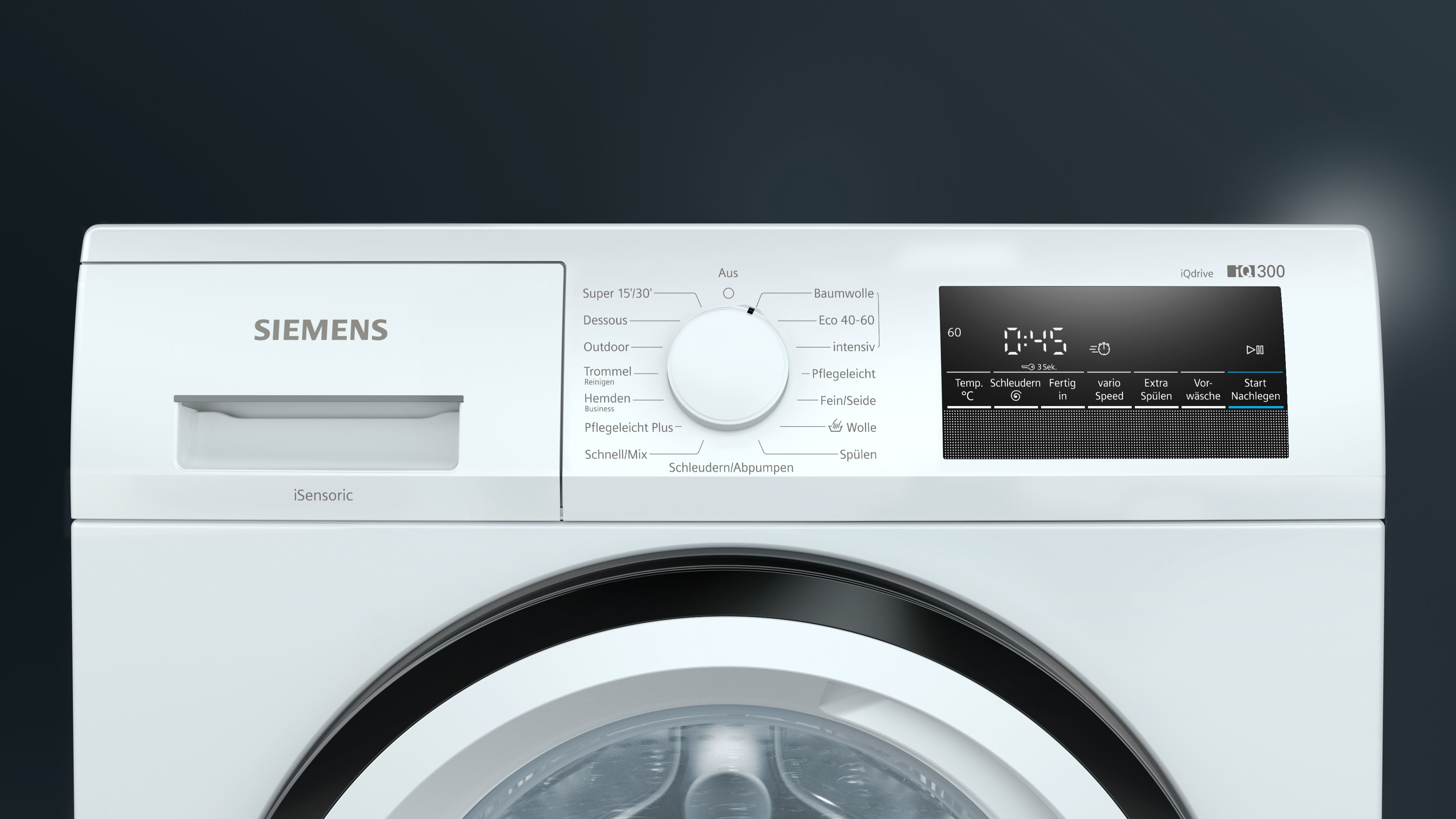 Siemens iQ300 WM14NKECO Waschmaschine Frontlader 8 kg 1400 RPM Weiß