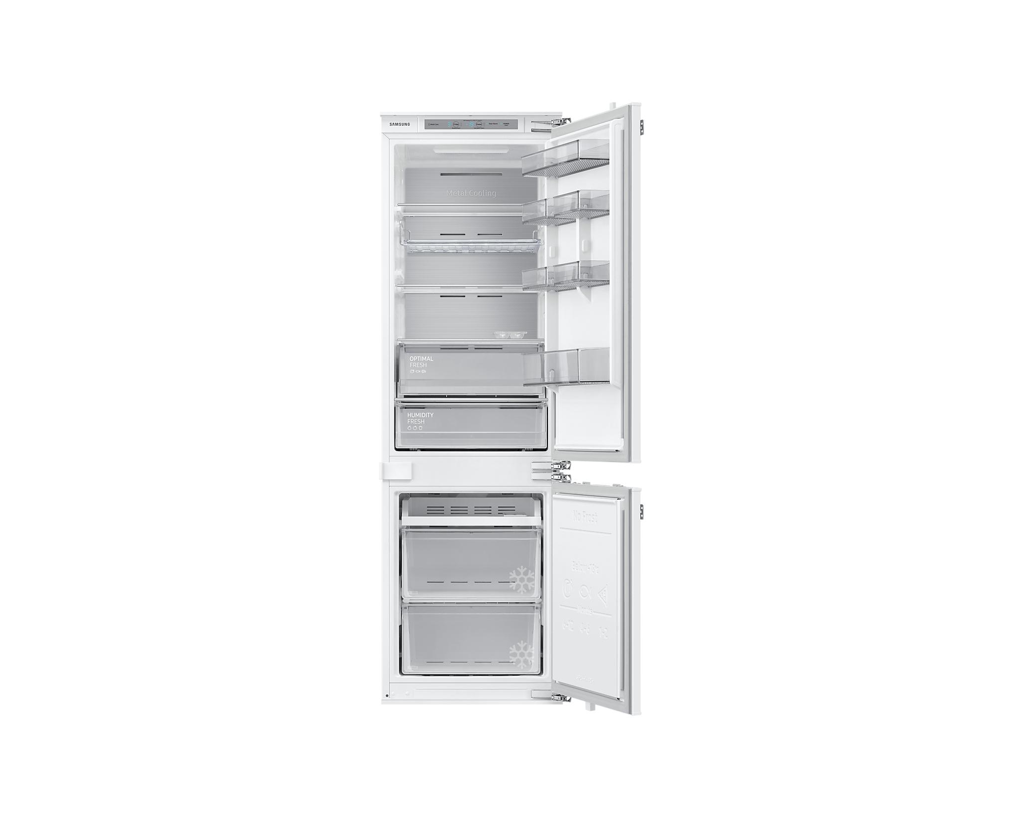 SAMSUNG BRB26715DWW Einbau Kühl--Gefrier-Kombination 178 cm,  NoFrost, D