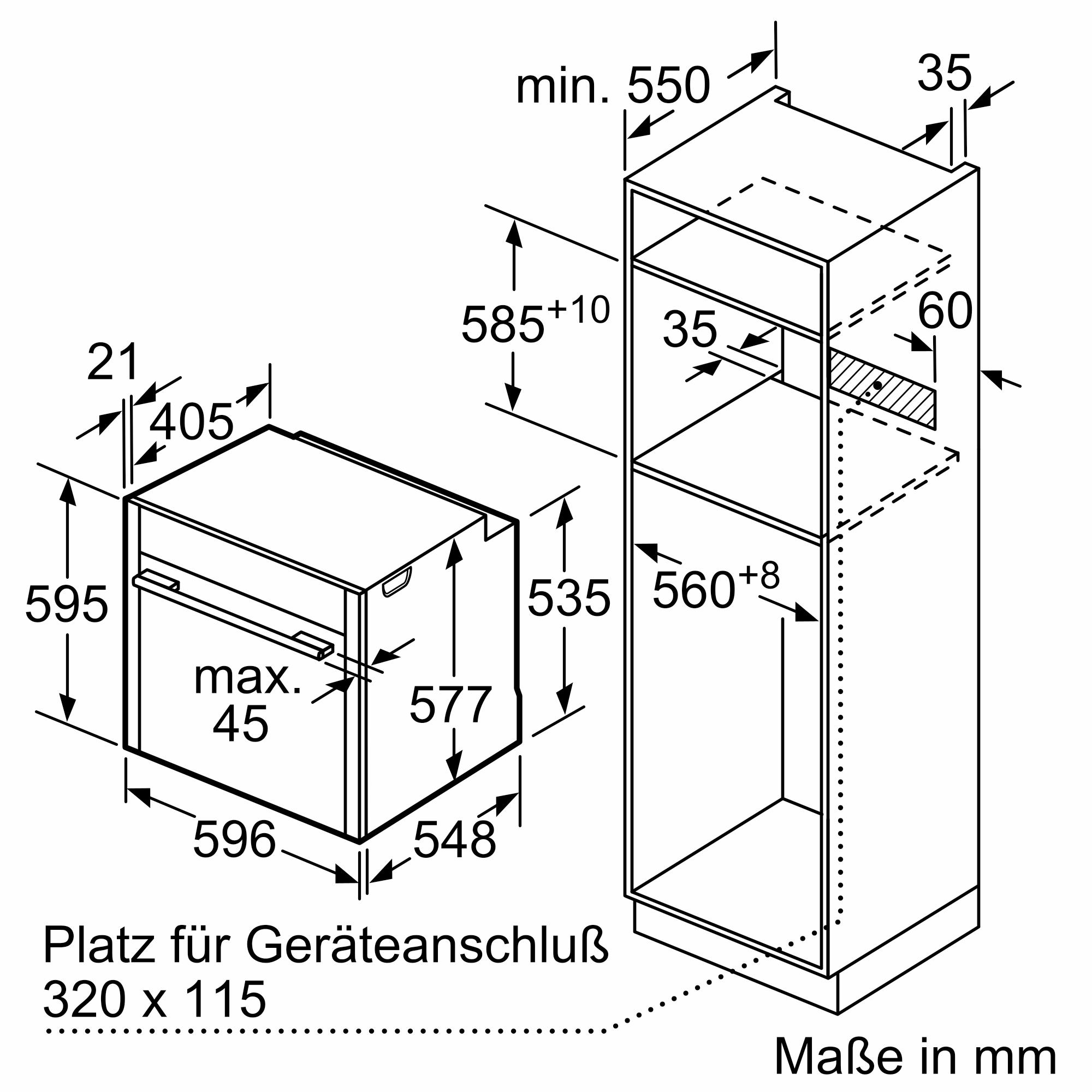 Neff B64VS31N0 N 90, Einbau-Backofen mit Dampfunterstützung, 60 x 60 cm, Edelstahl