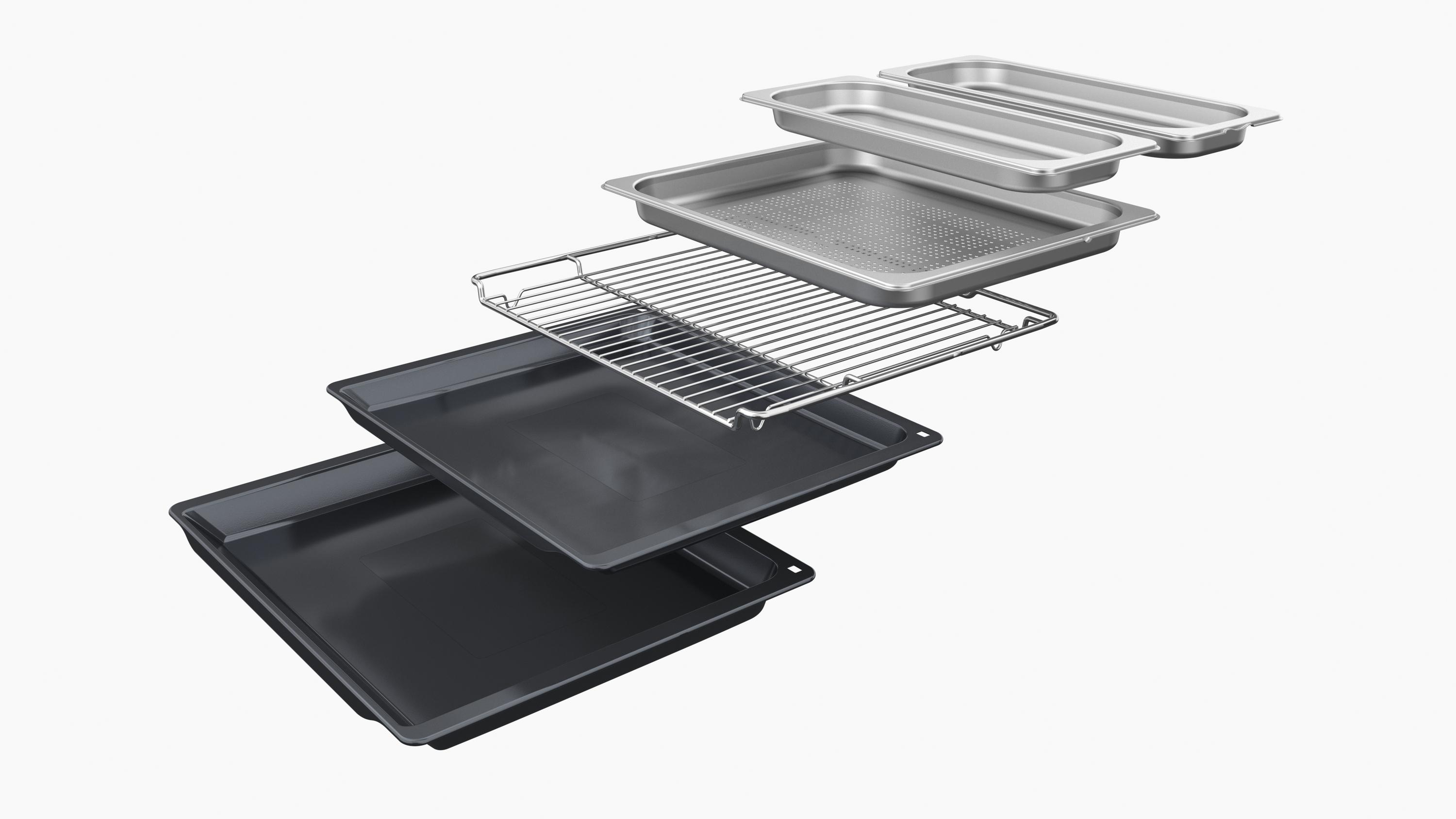 Bosch HSG7364B1 Serie 8 Einbau-Dampfbackofen, 60cm breit, 71 Liter, Abschaltautomatik, Dampf-Funktion Plus, PerfectBake, schwarz