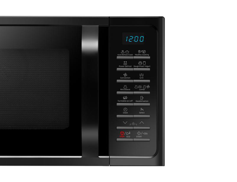 Samsung MC28H5015AK Mikrowelle Schwarz Kombi-Mikrowelle Arbeitsplatte 28 l 900 W