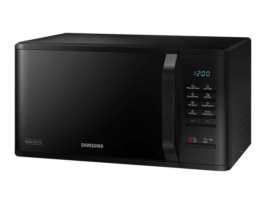 Samsung MS23K3513AK Mikrowelle Arbeitsplatte Solo-Mikrowelle 23 l 800 W Schwarz